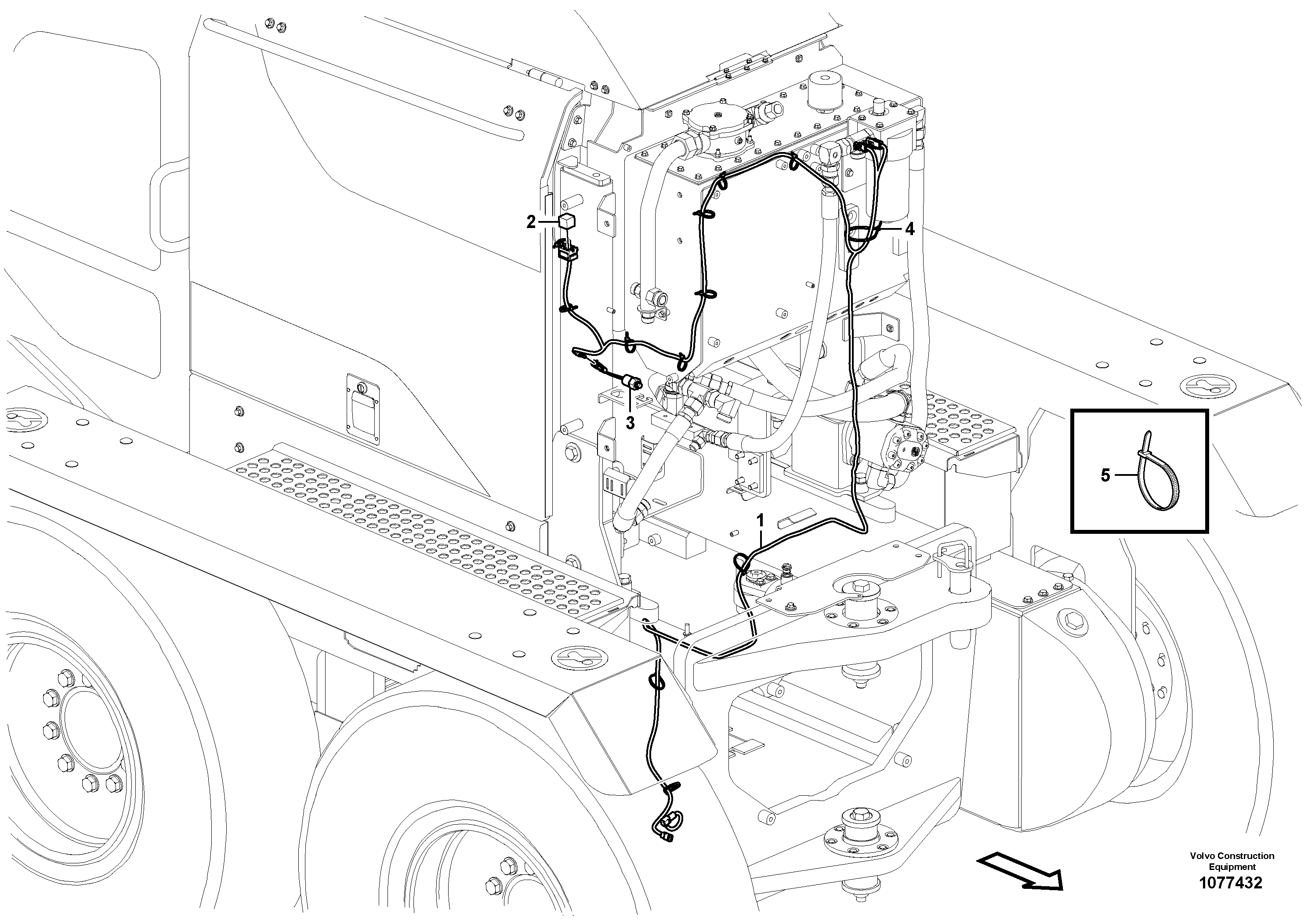 Support Leg VOE15427824 VOLVO