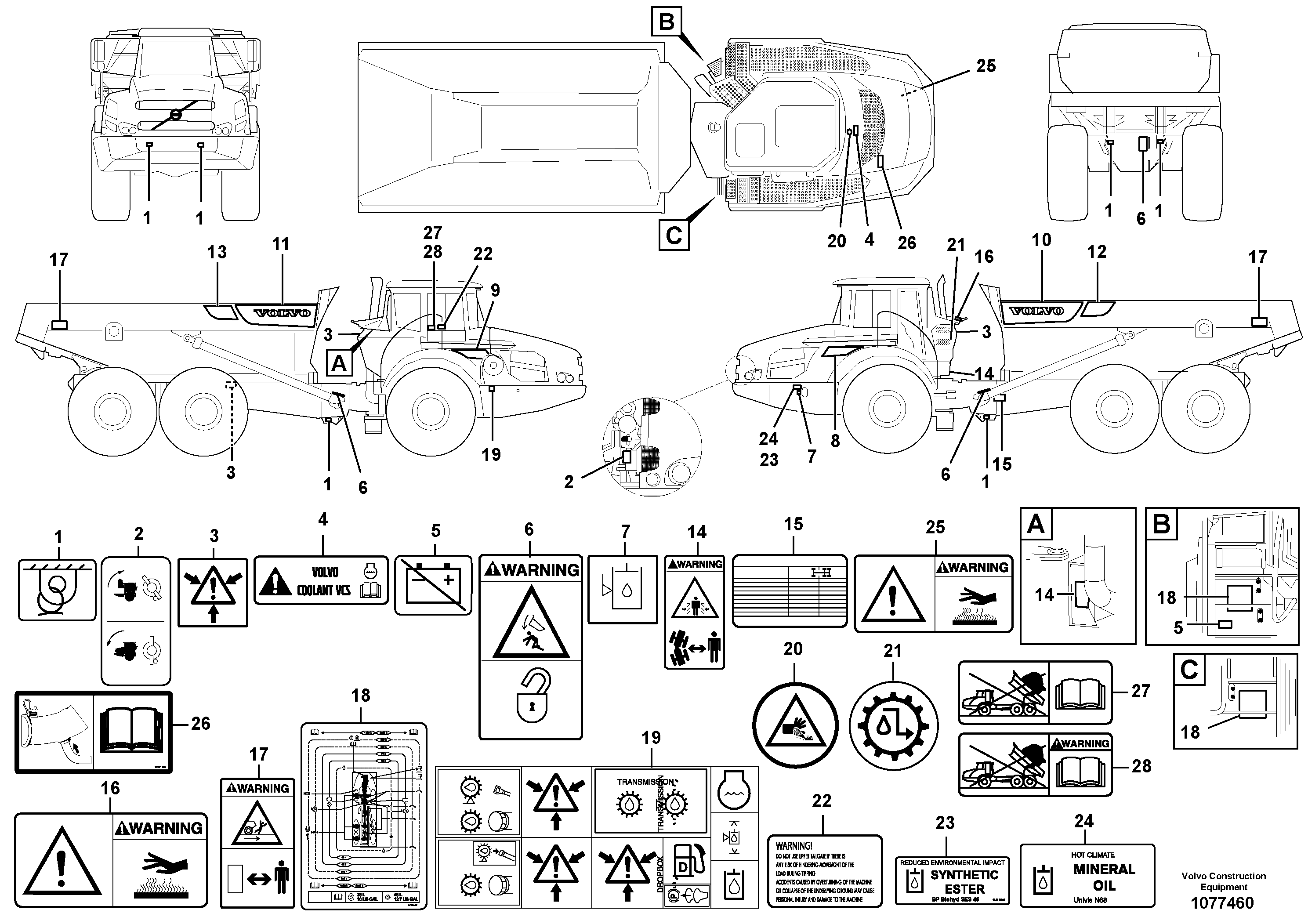 Cylinder Block VOE16804977 VOLVO