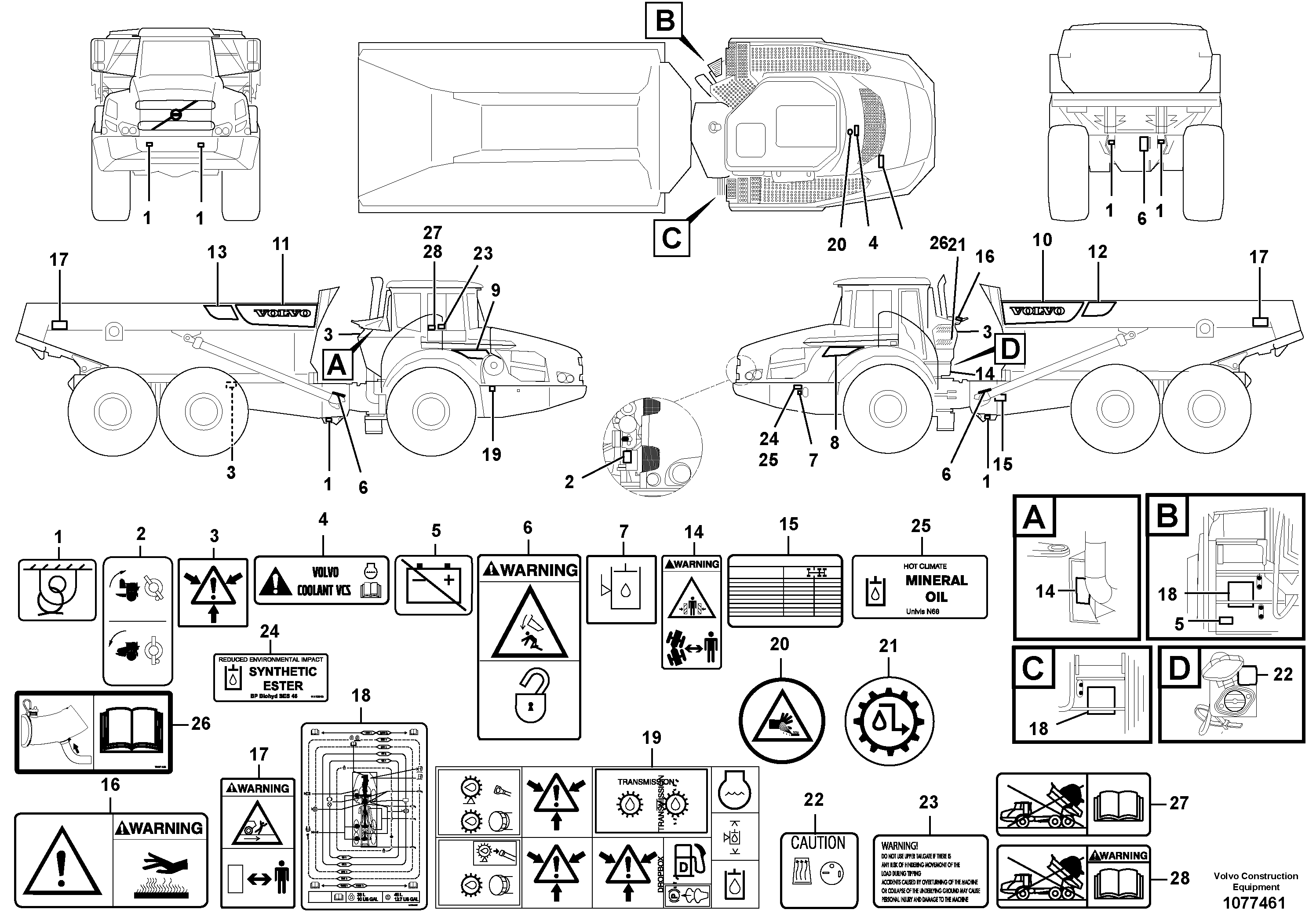 Cylinder Block VOE16805034 VOLVO