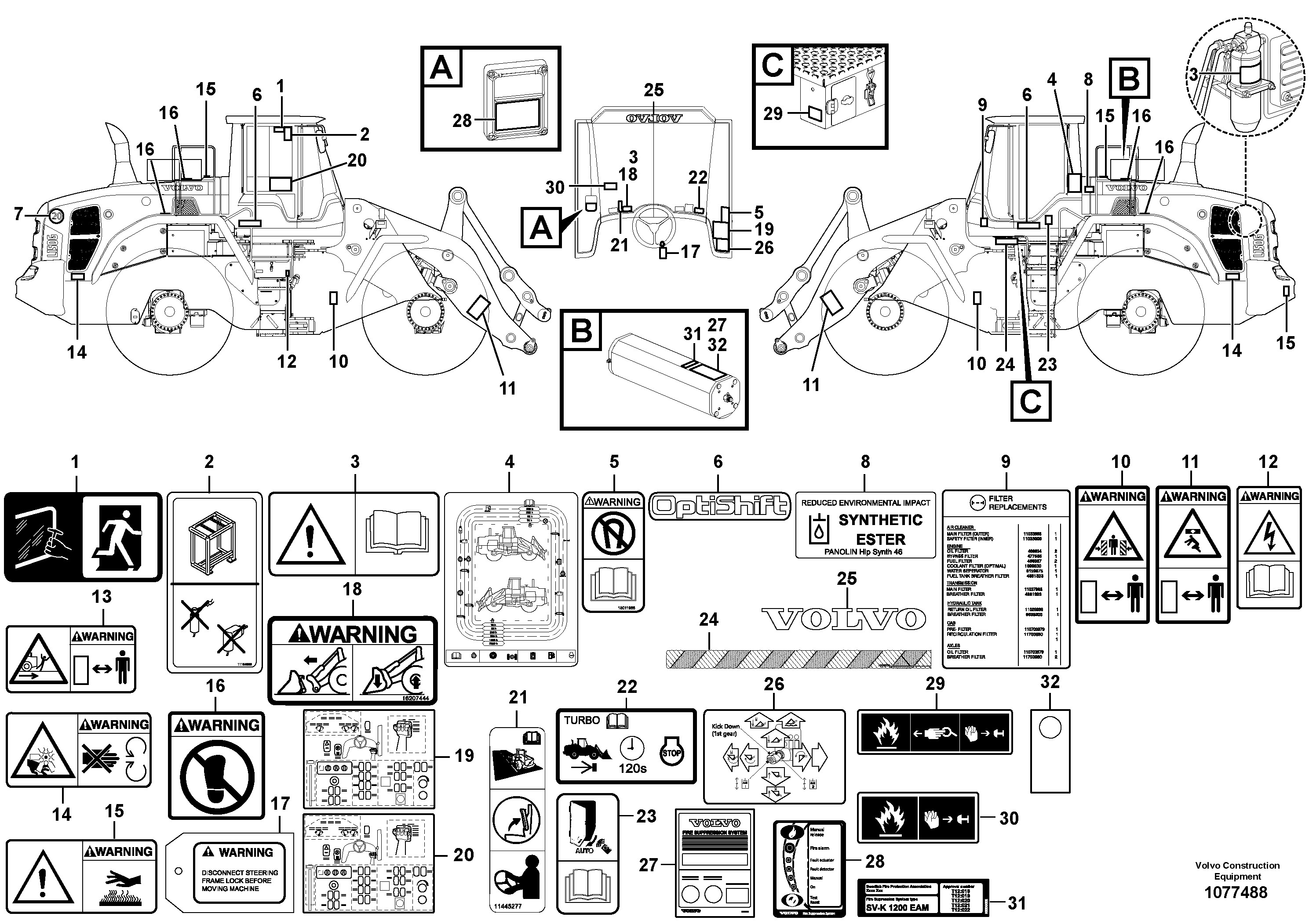 Cylinder Block VOE15182157 VOLVO