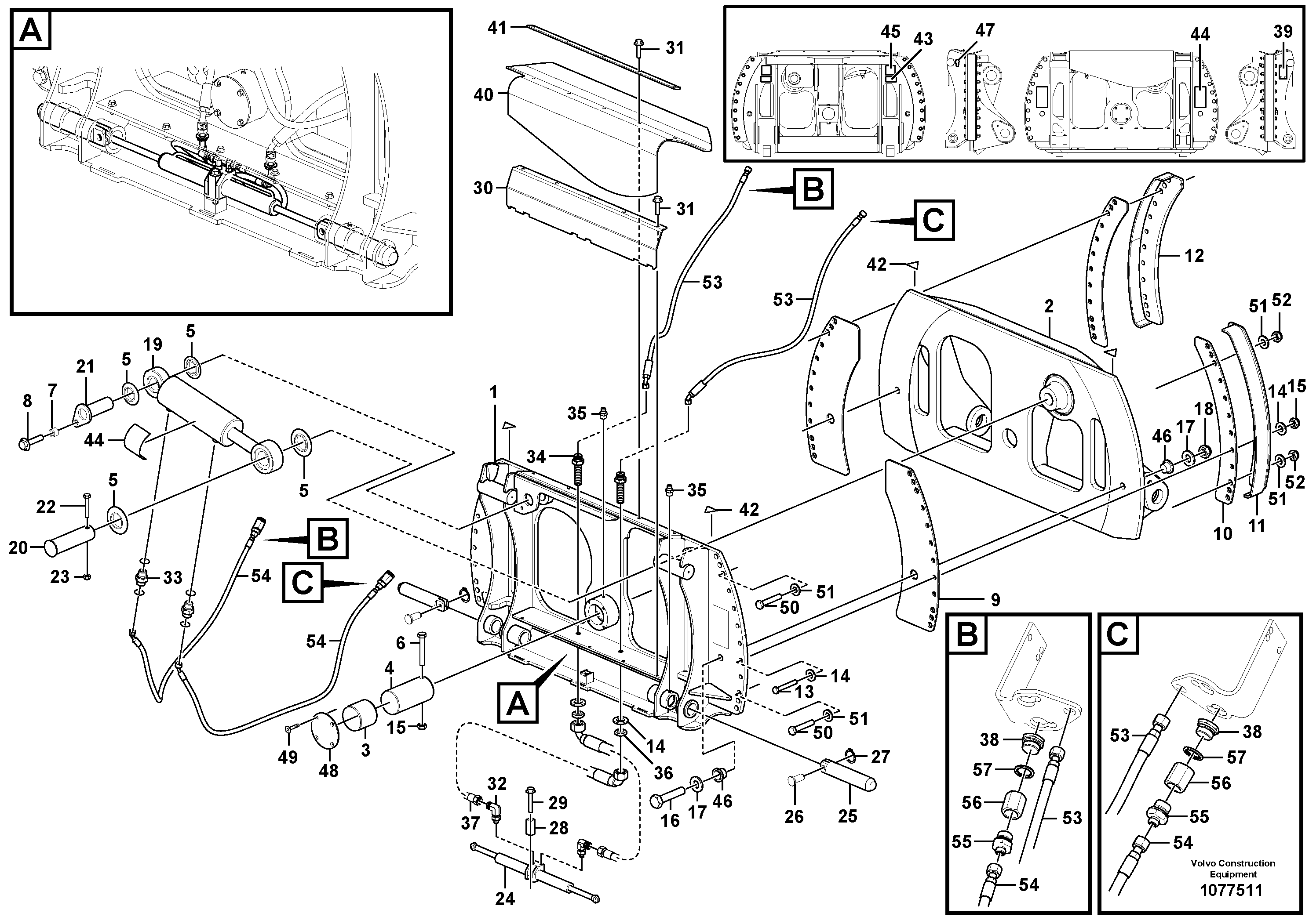 Cylinder Block VOE16247666 VOLVO
