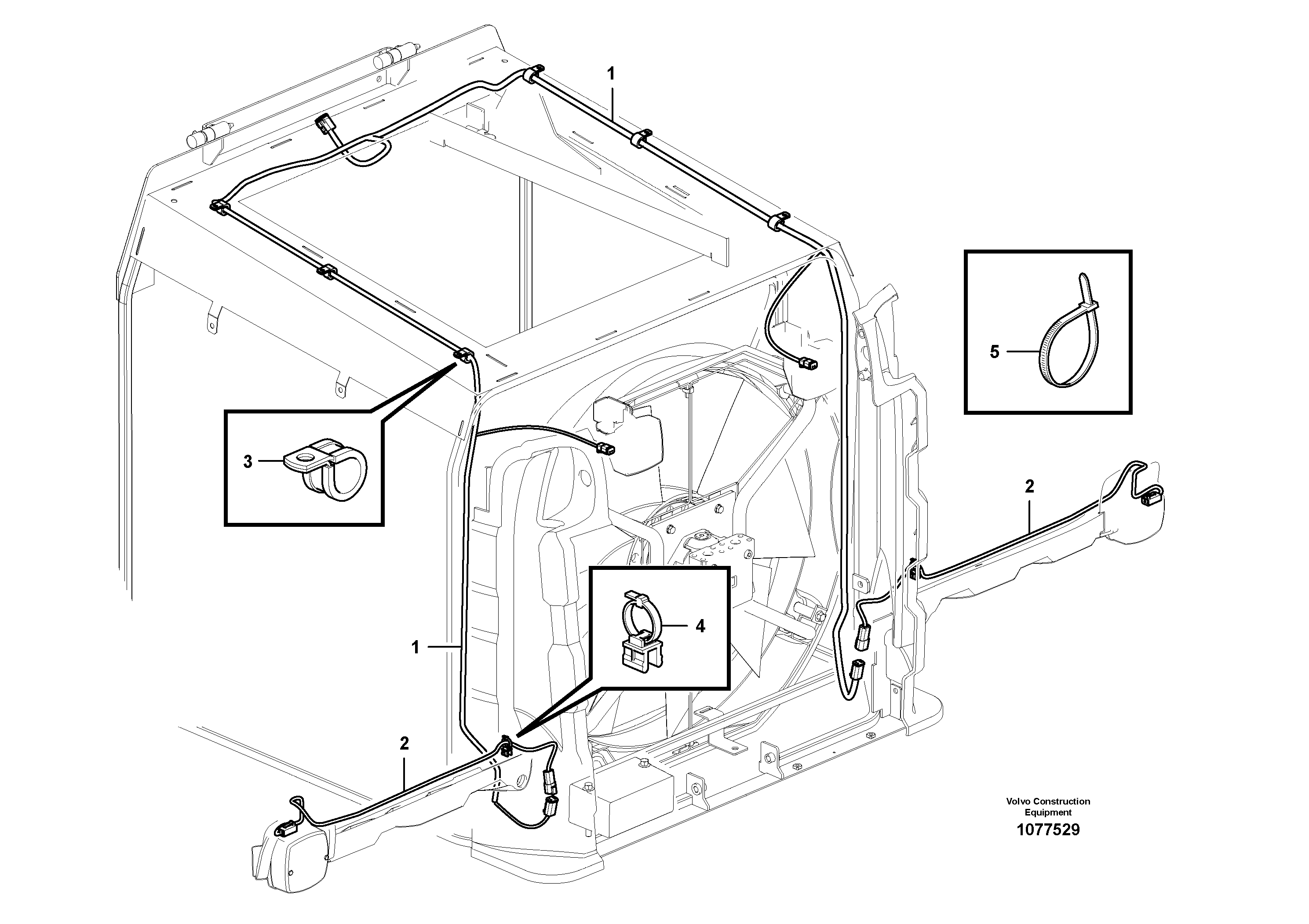 Support Leg VOE15422009 VOLVO