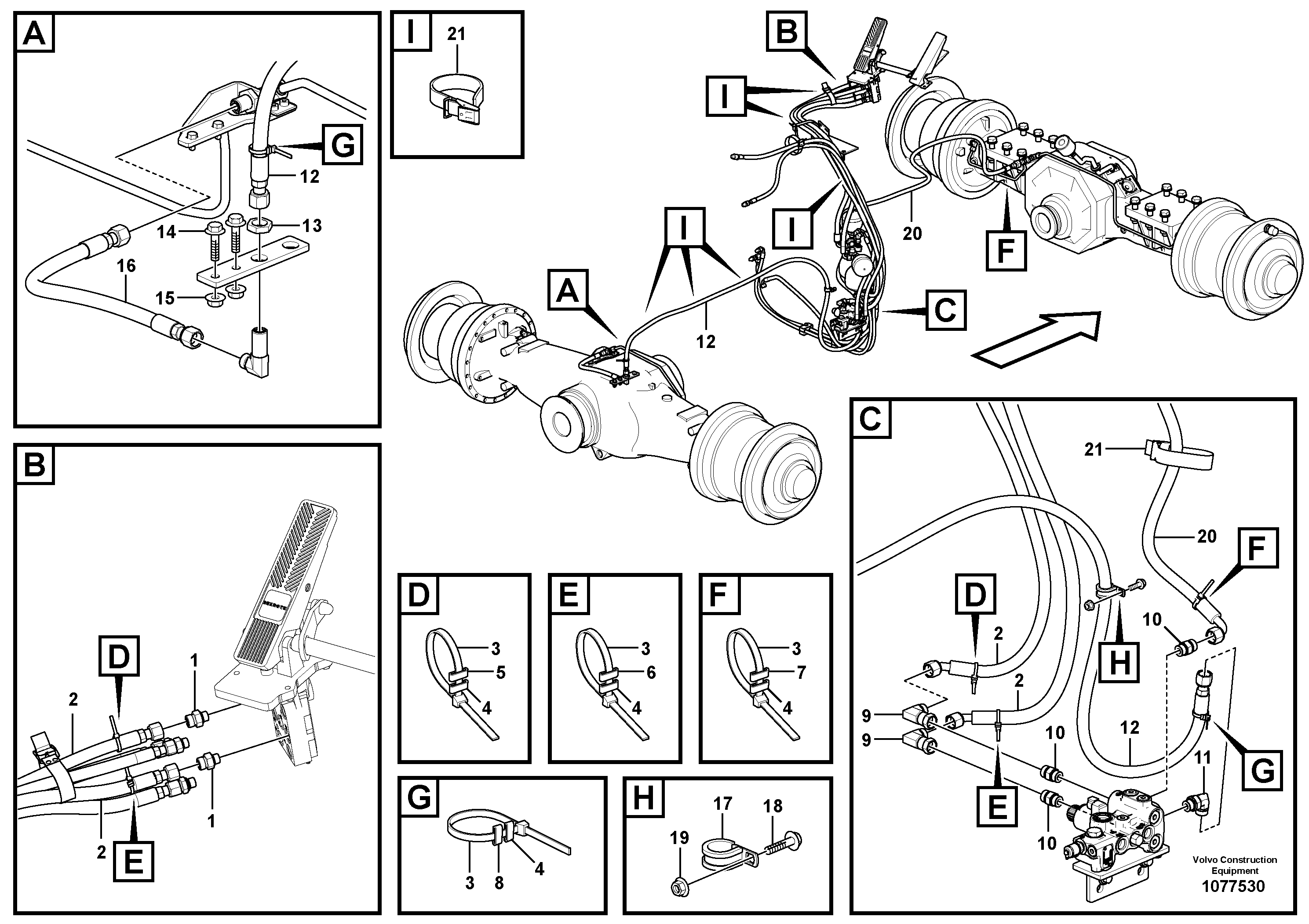 Timing gear casing VOE15800622 VOLVO