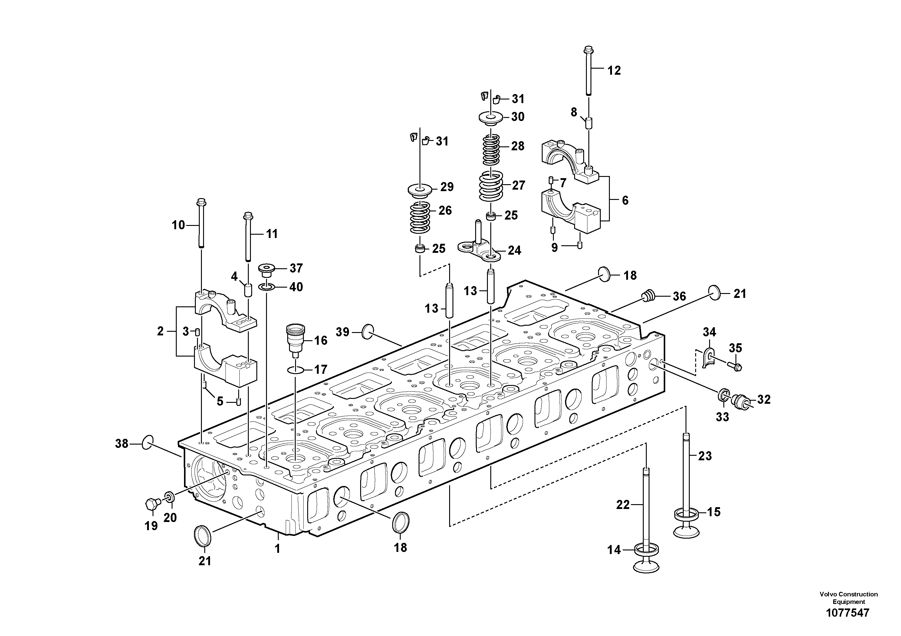 Cprsr Bracket VOE23001059 VOLVO