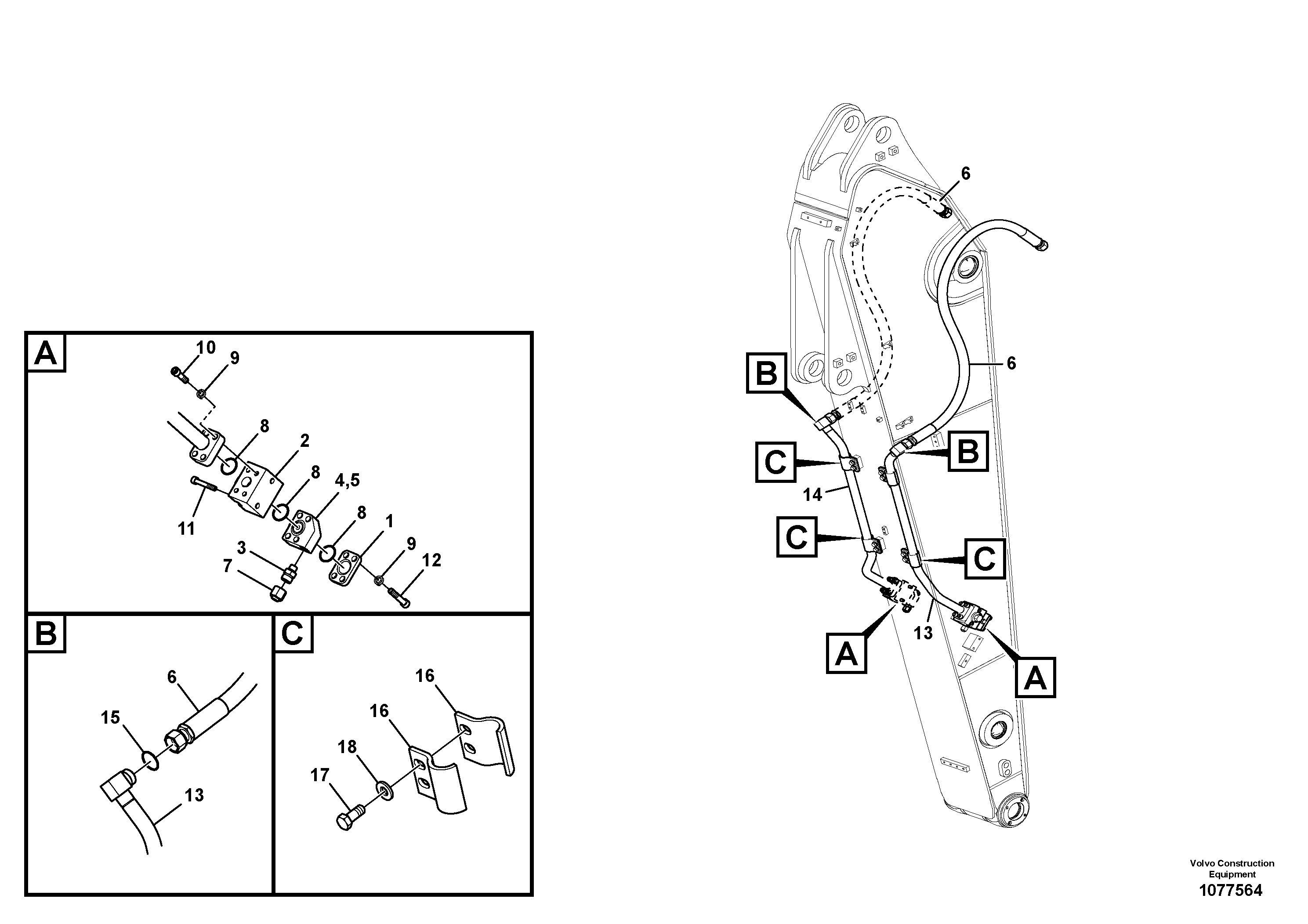 Timing gear casing VOE14711097 VOLVO