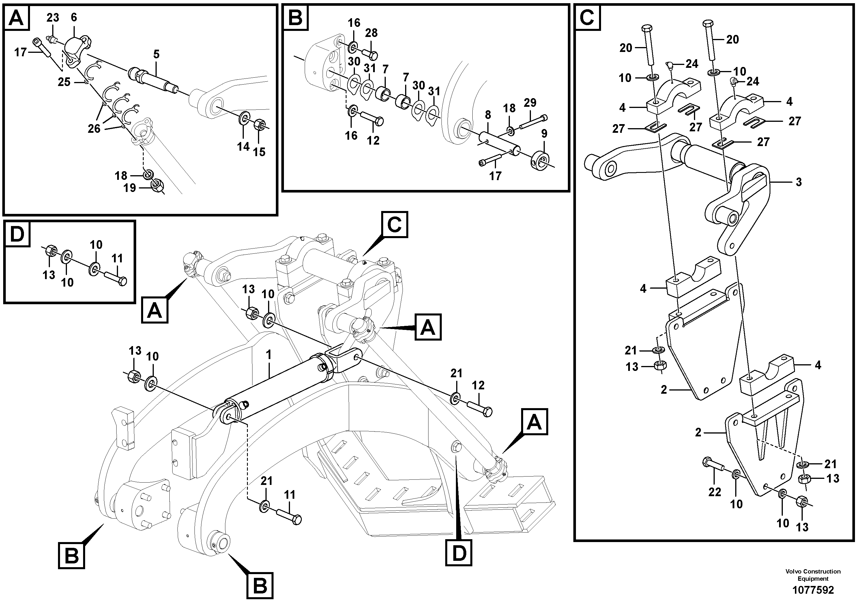 Sill VOE15425895 VOLVO