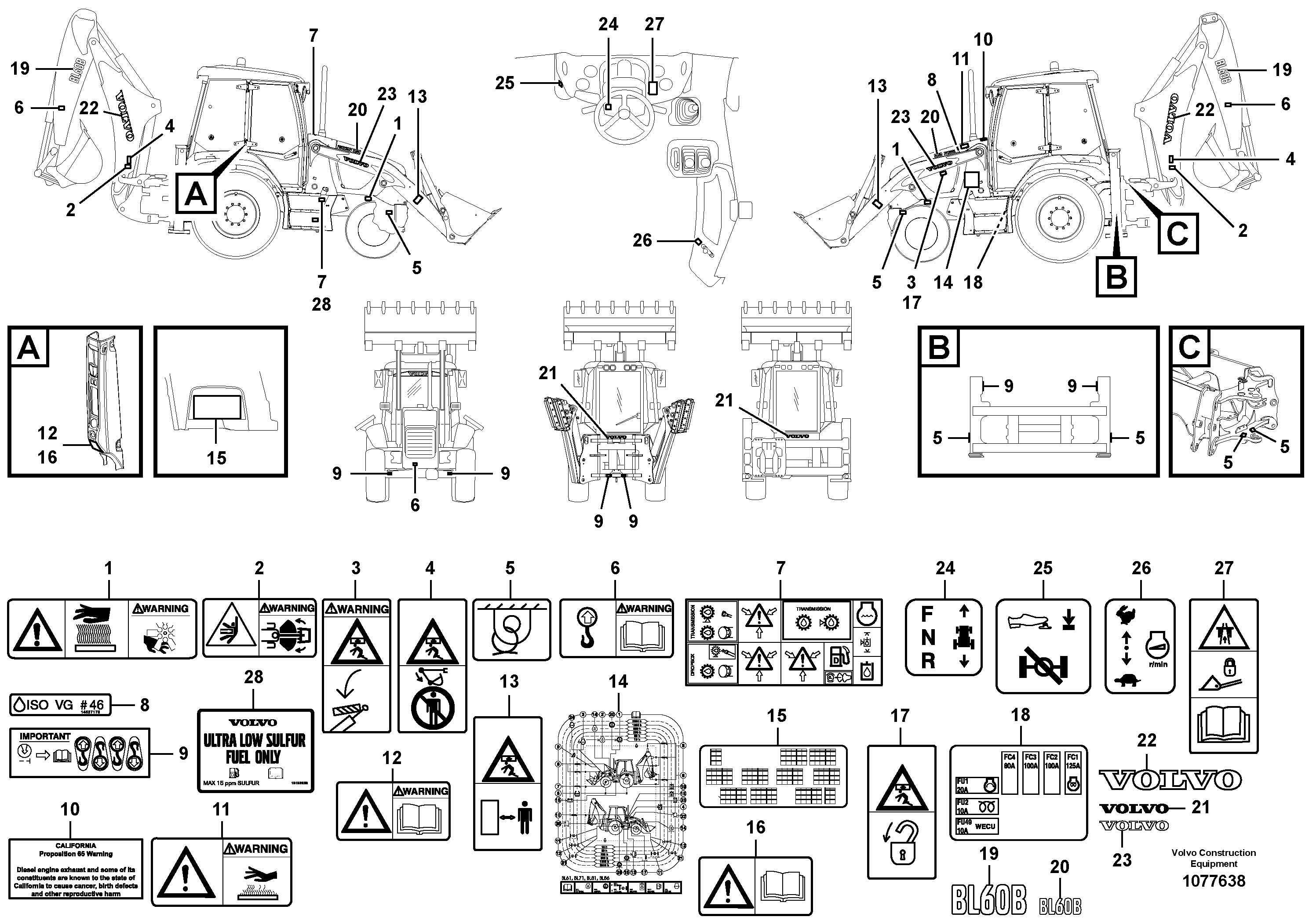 Cylinder Block VOE15674458 VOLVO