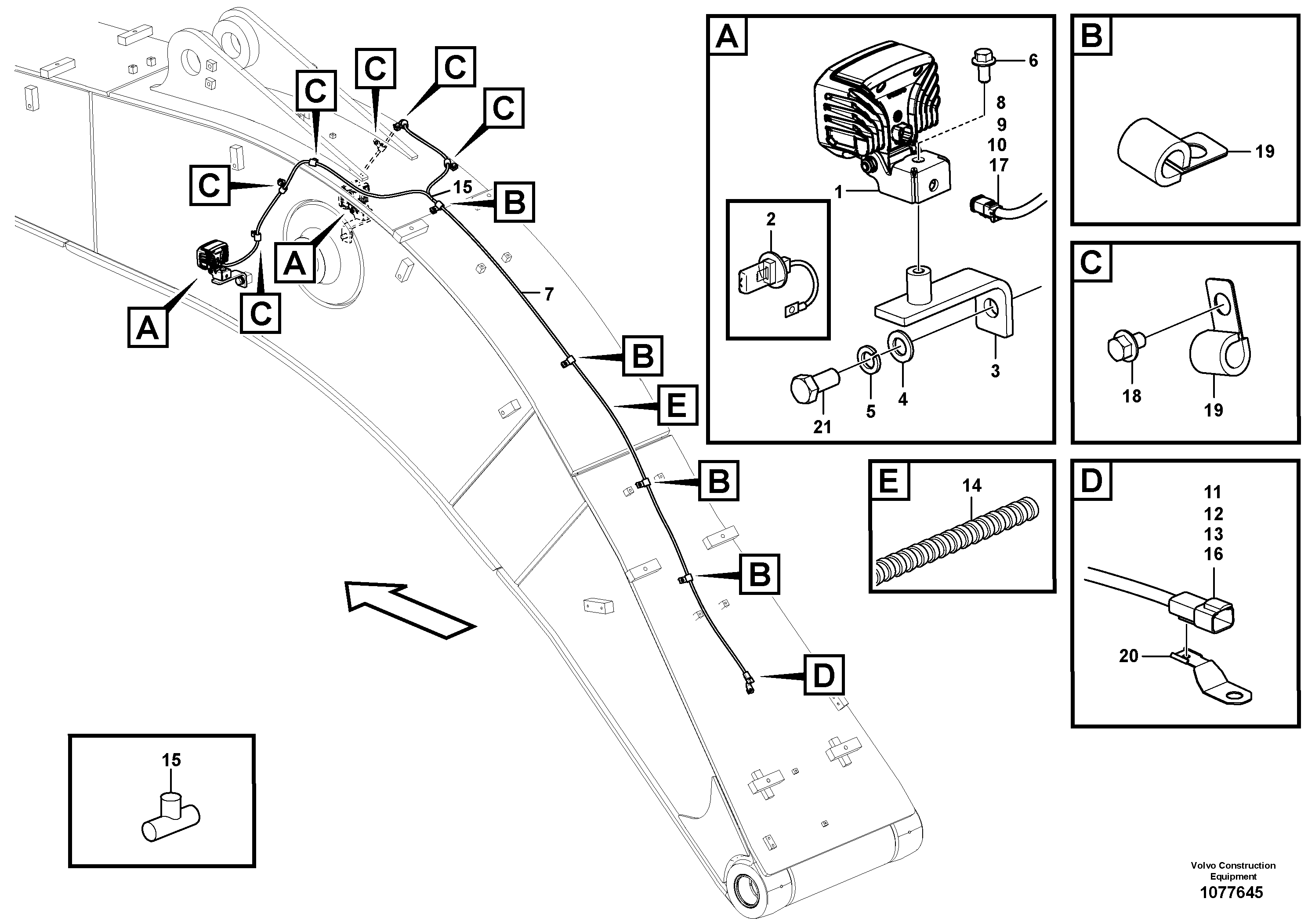Support Leg VOE14660246 VOLVO