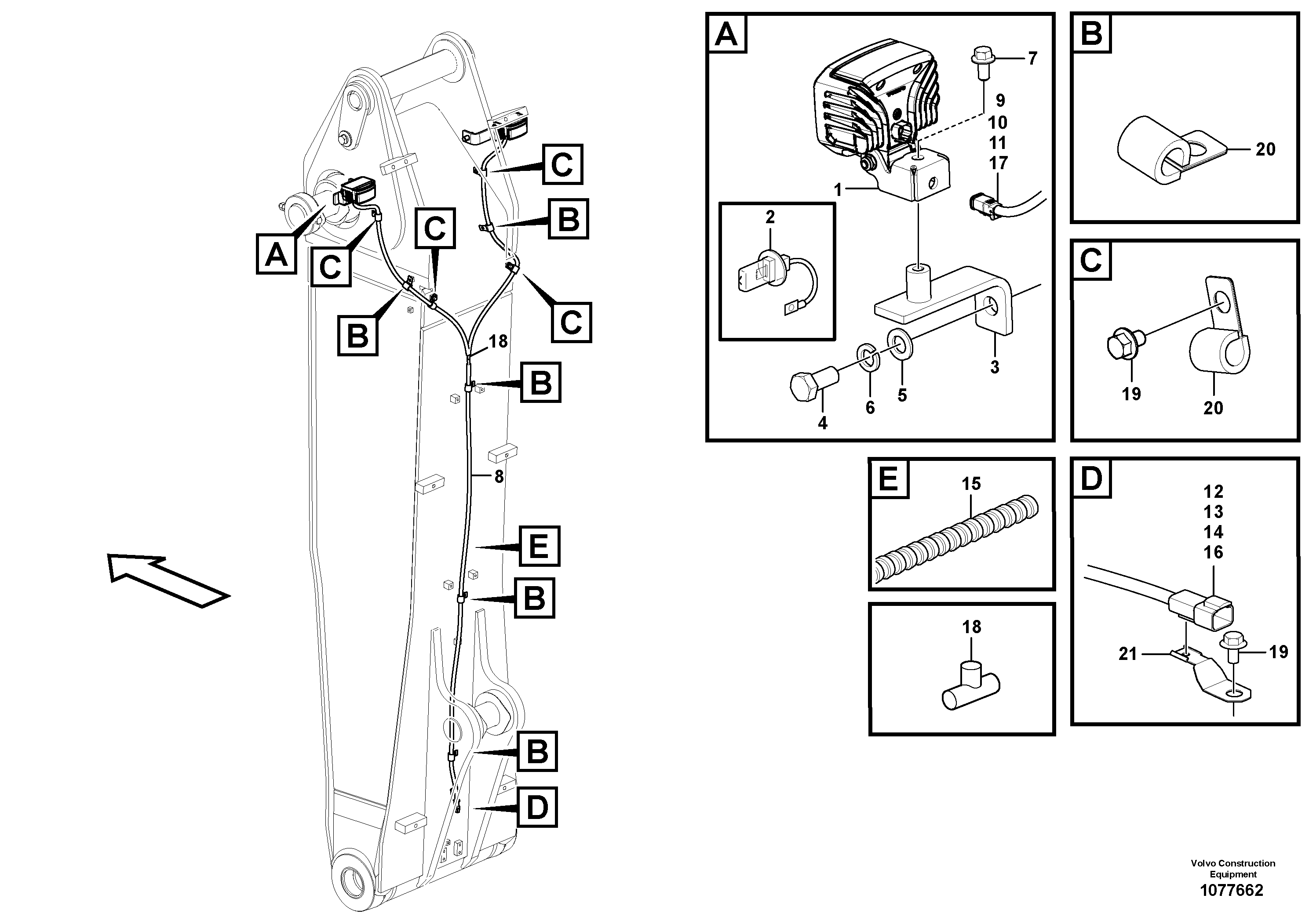 Support Leg VOE14690171 VOLVO
