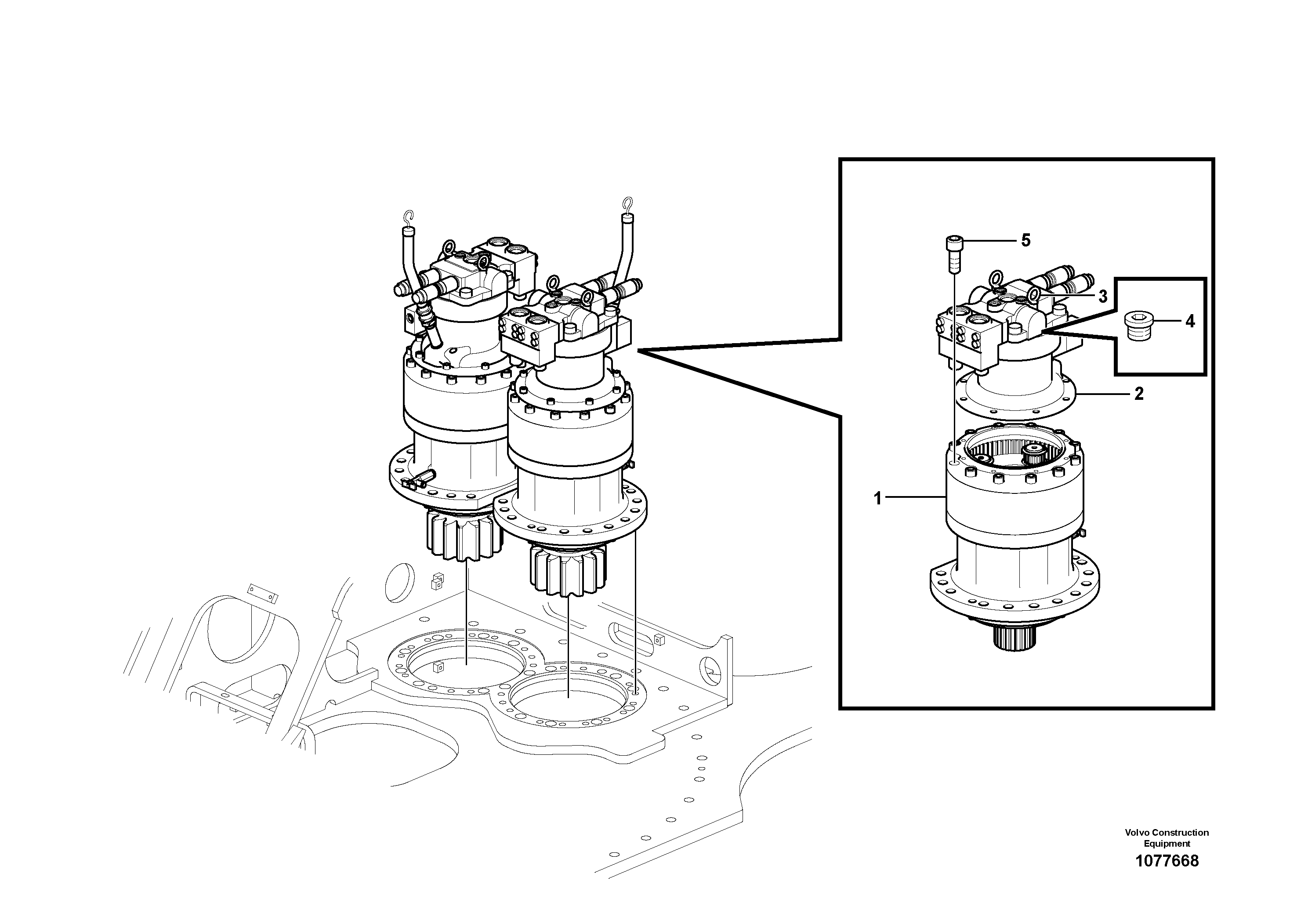 Маслоотражающее кольцо VOE14641982 VOLVO