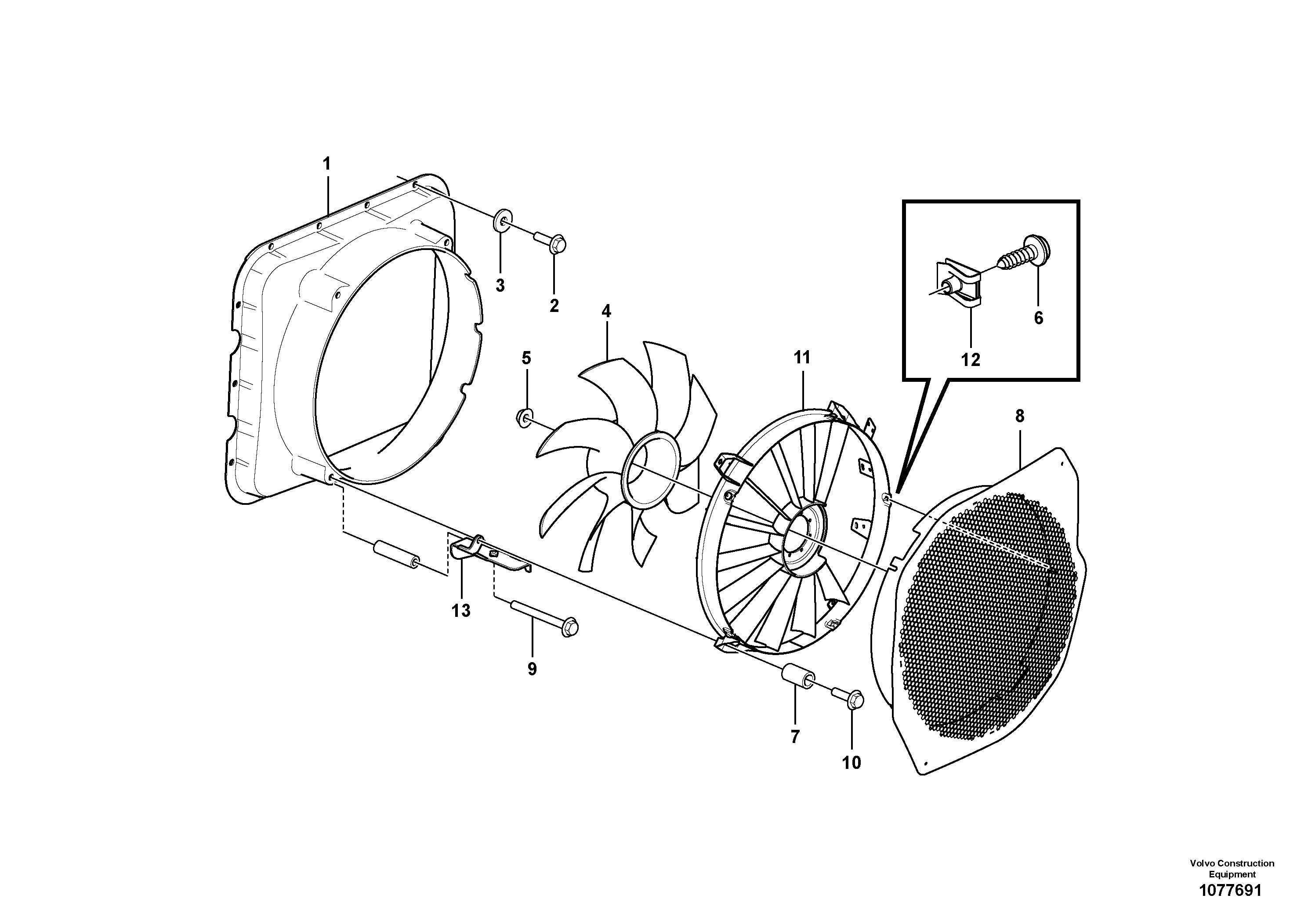 Bracket VOE16888136 VOLVO