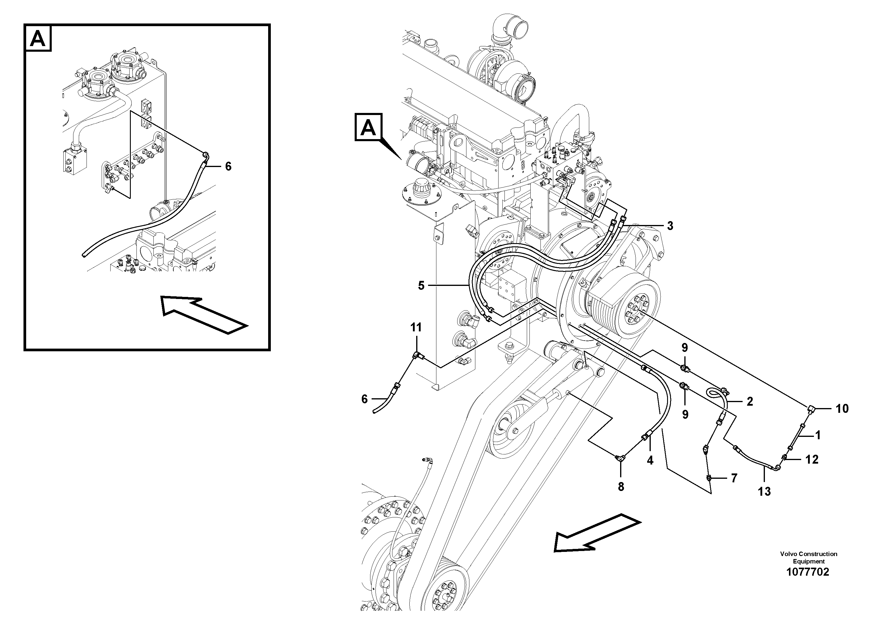 Fuel miser valve VOE12801523 VOLVO