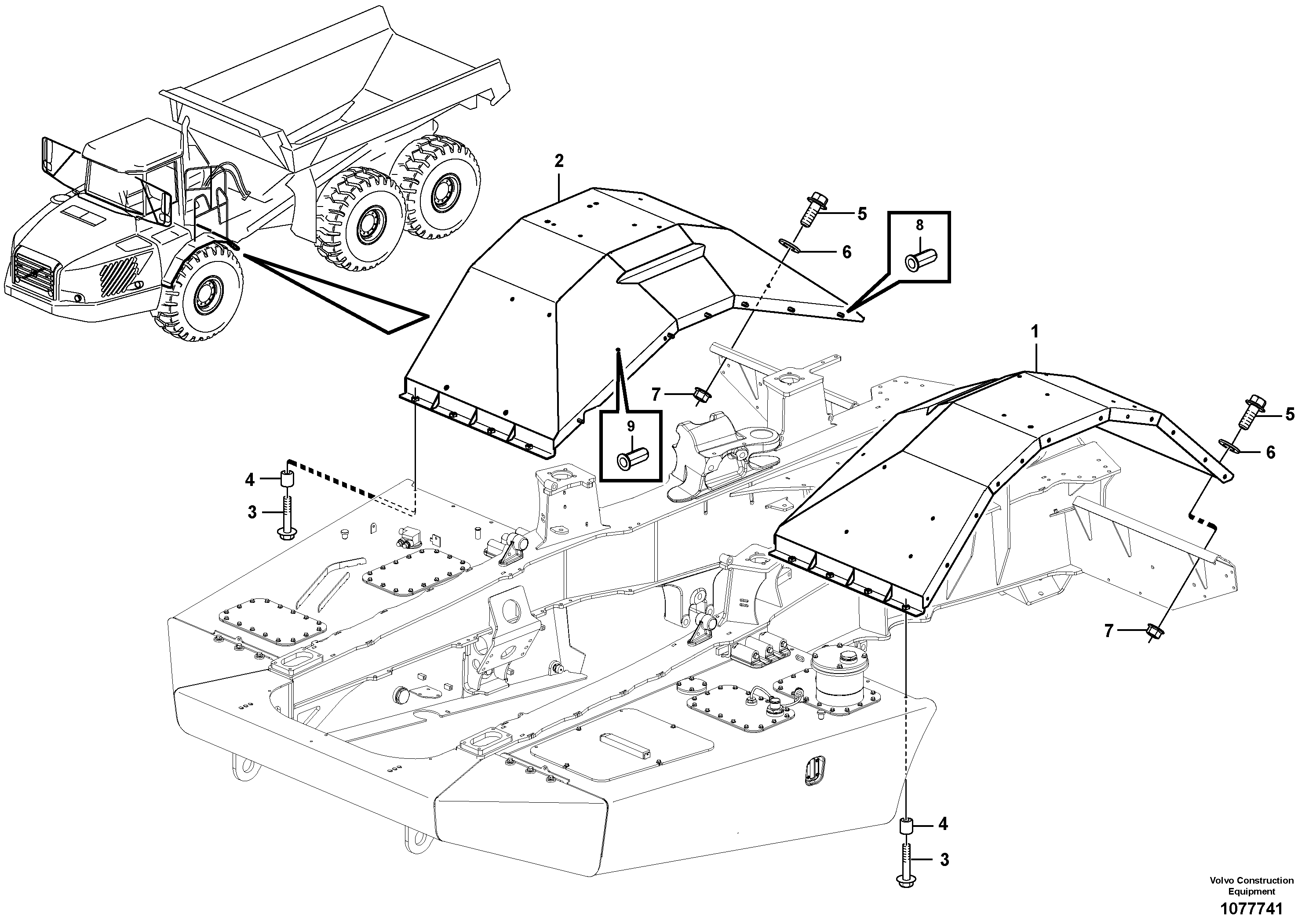 Shaft brake VOE16841640 VOLVO
