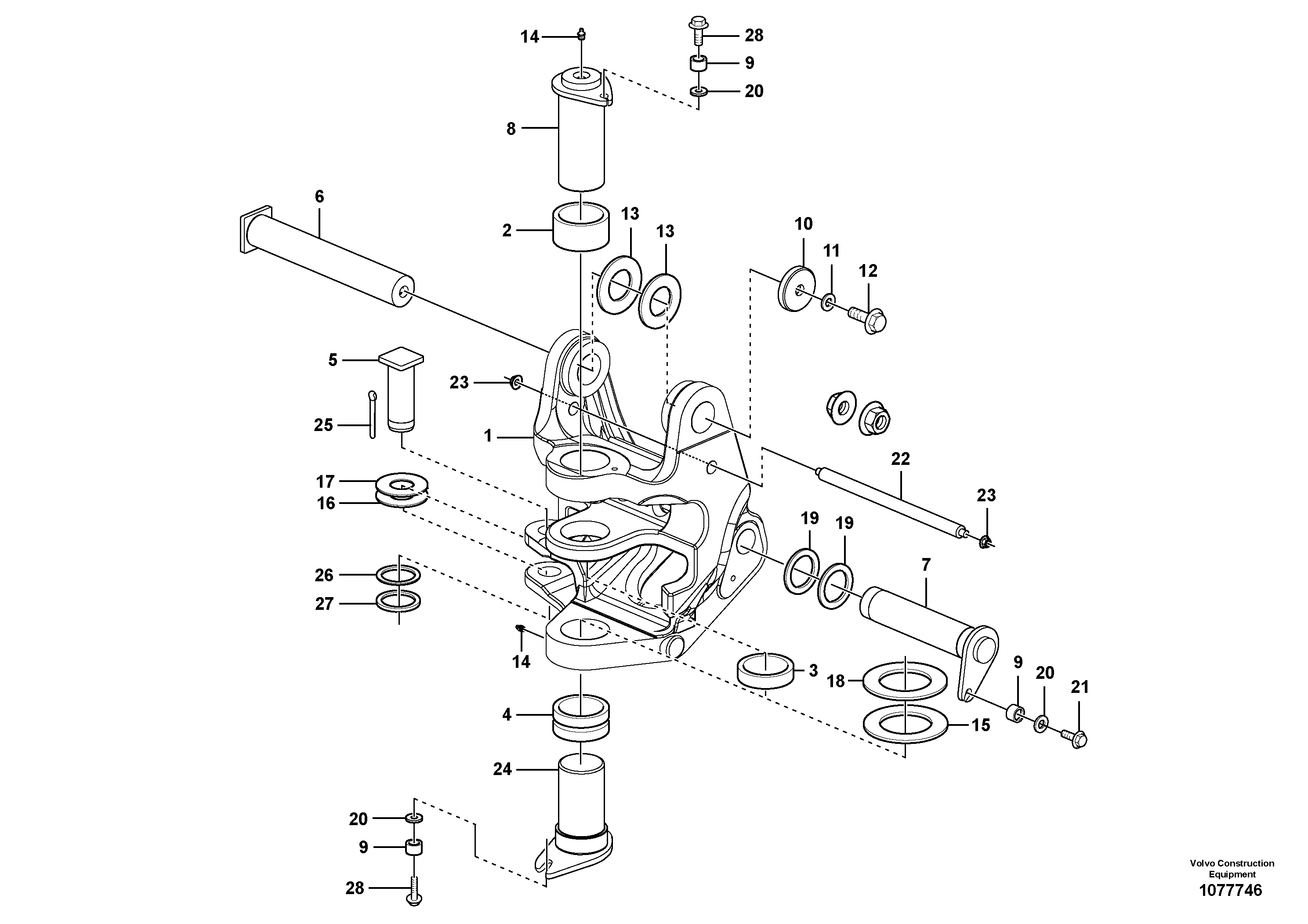 Swg Lk Cylinder VOE16236805 VOLVO