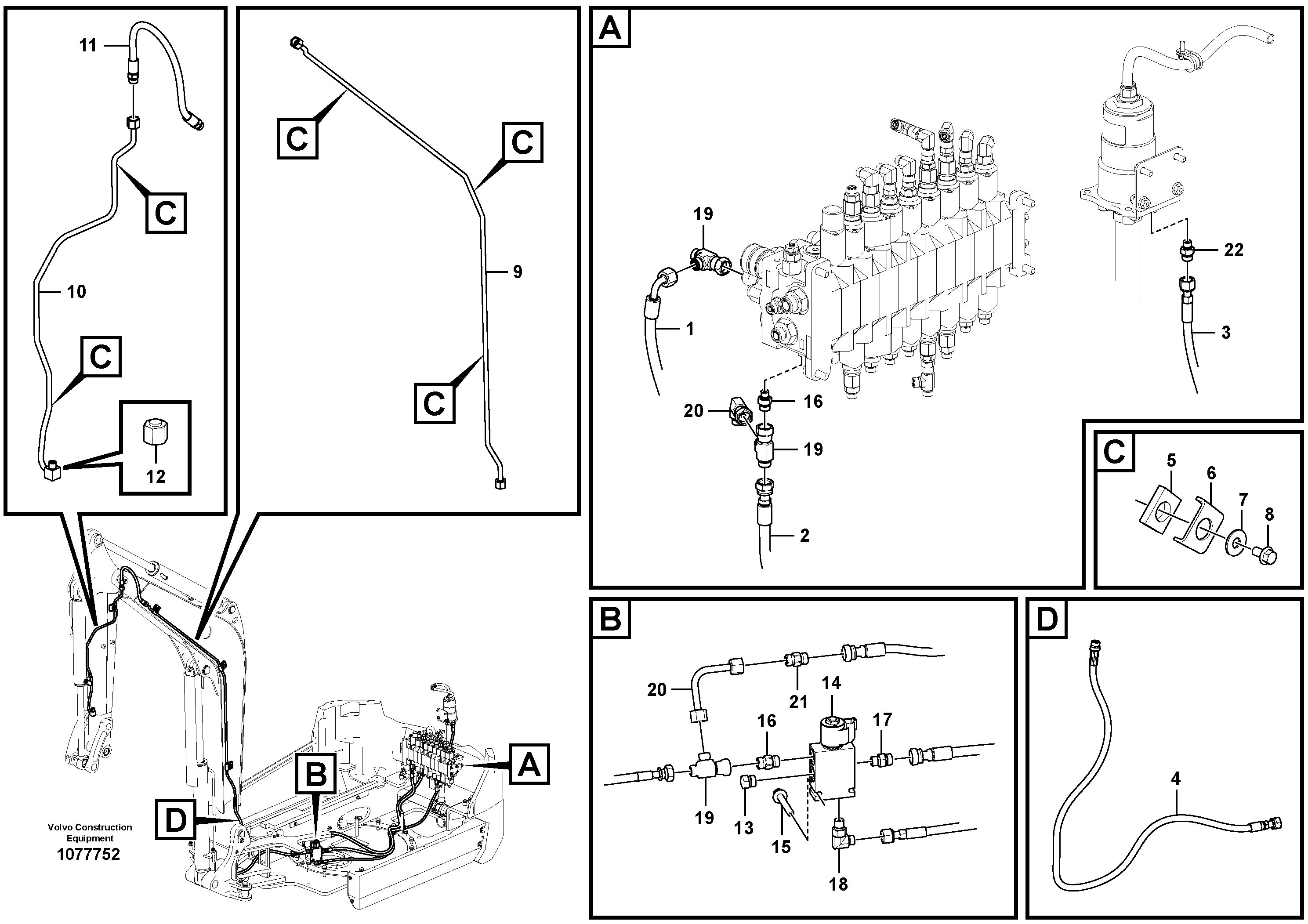 Timing gear casing VOE16229915 VOLVO