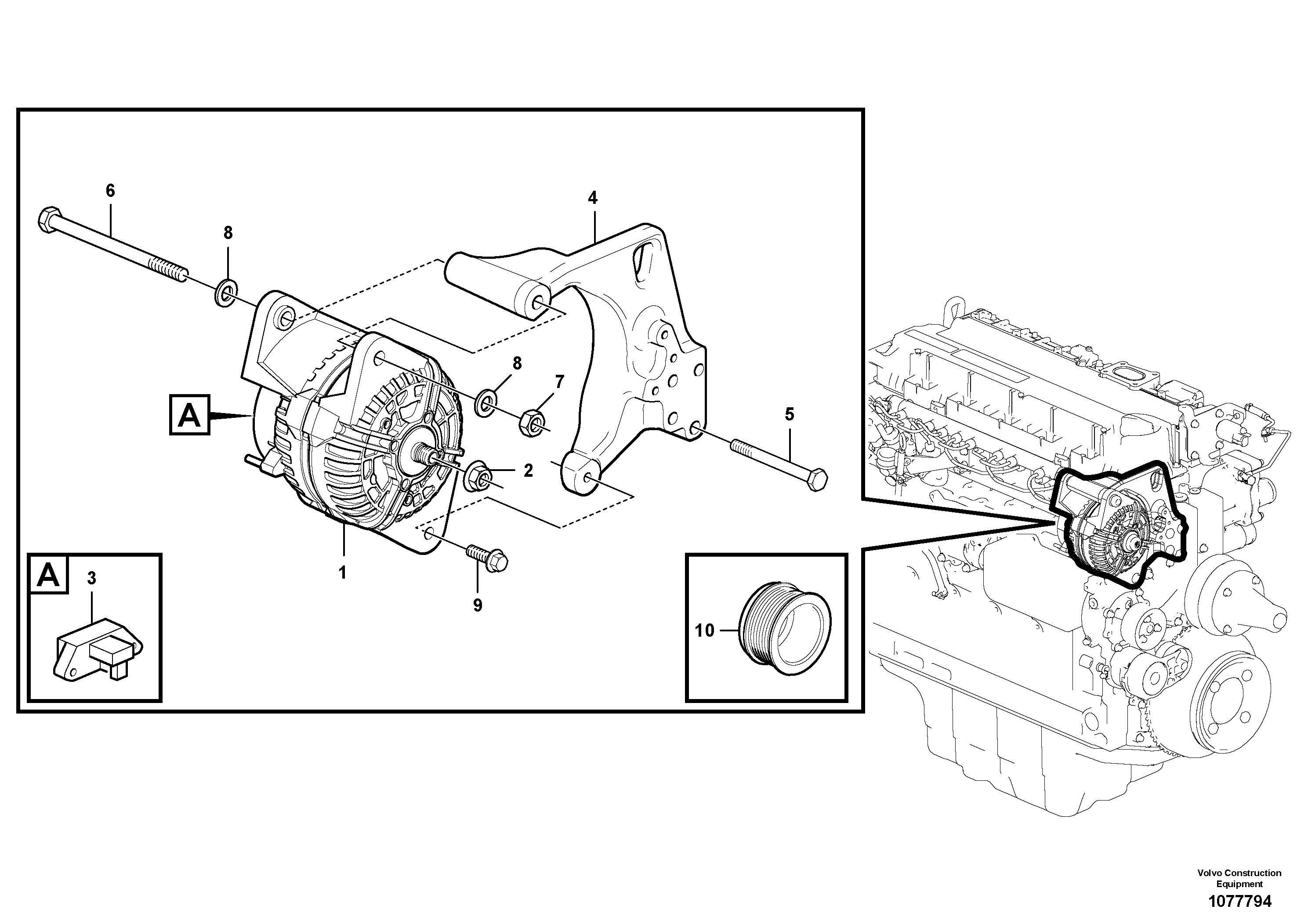 Carton VOE60112495 VOLVO