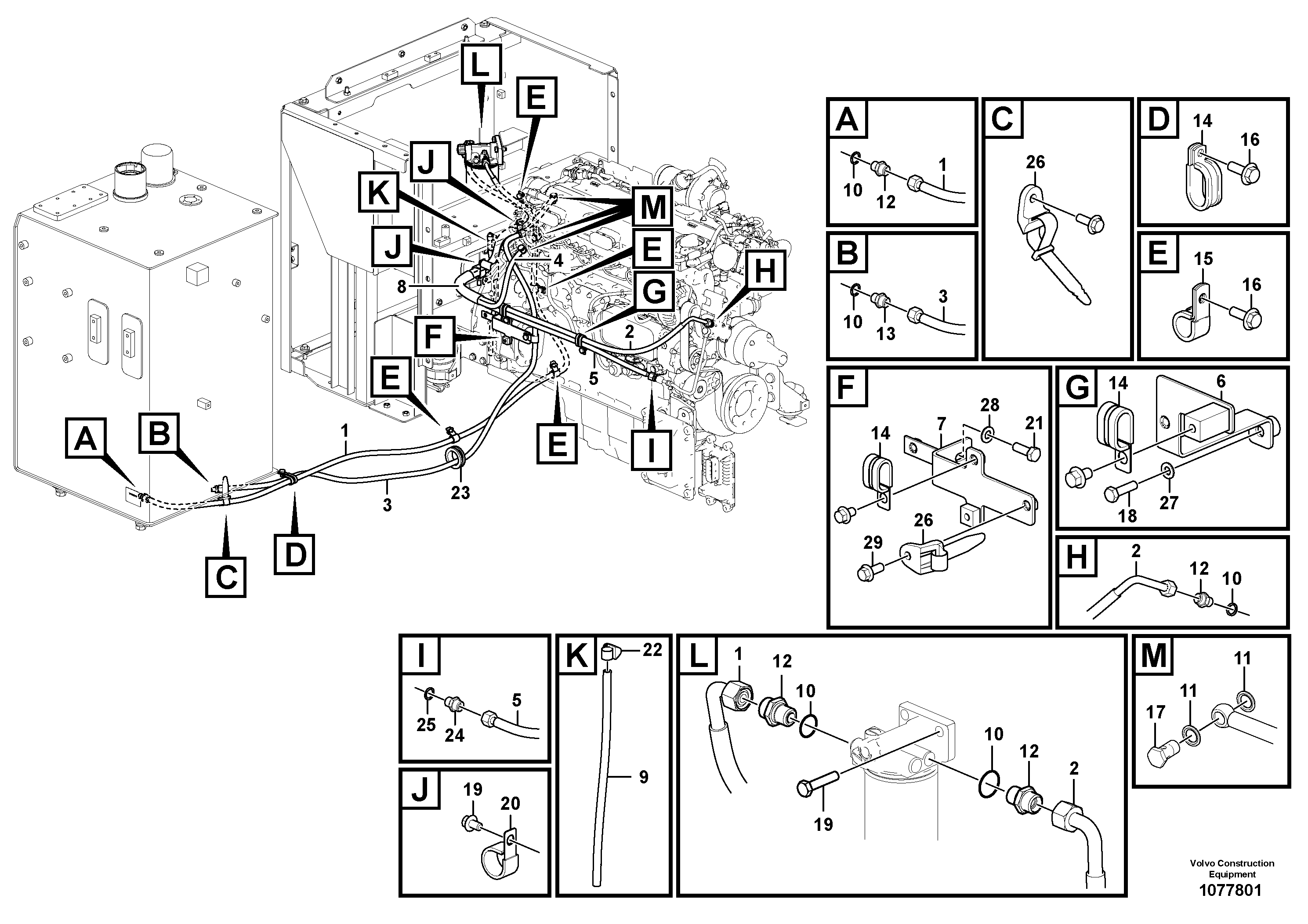 Seat frame VOE14689585 VOLVO