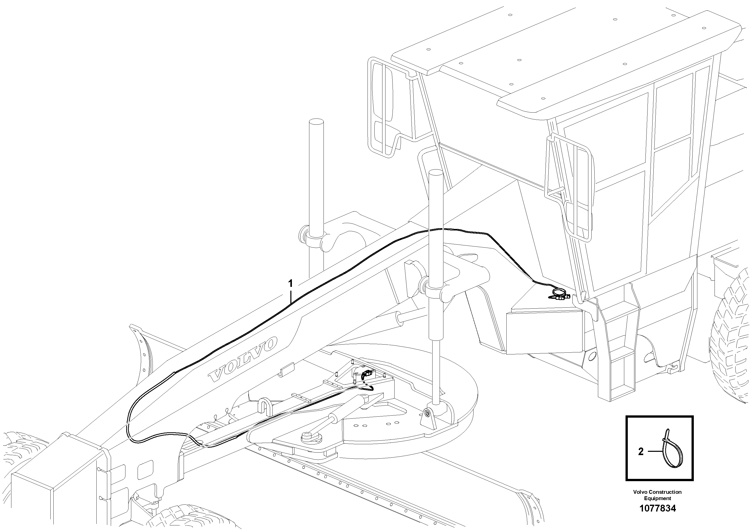 Support Leg VOE15426490 VOLVO