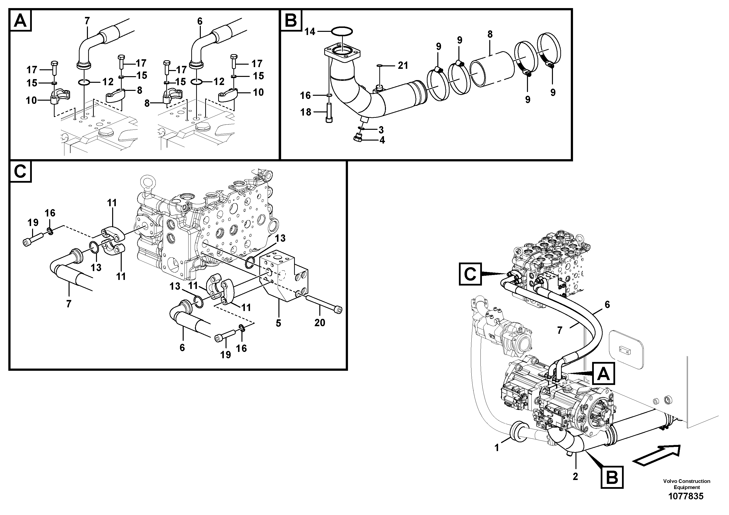 Press. lim. valve VOE14691025 VOLVO
