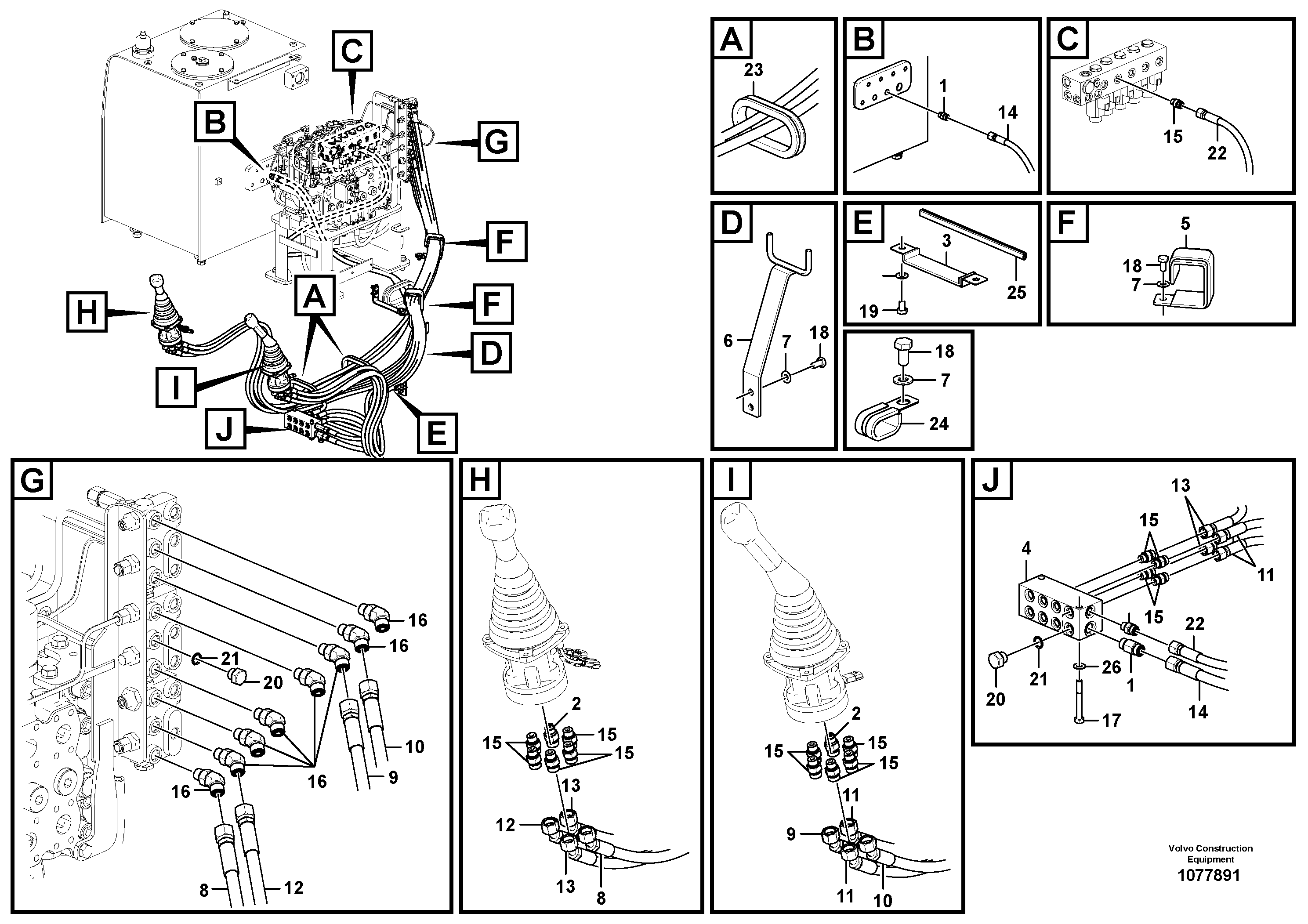 Seat frame VOE14623150 VOLVO