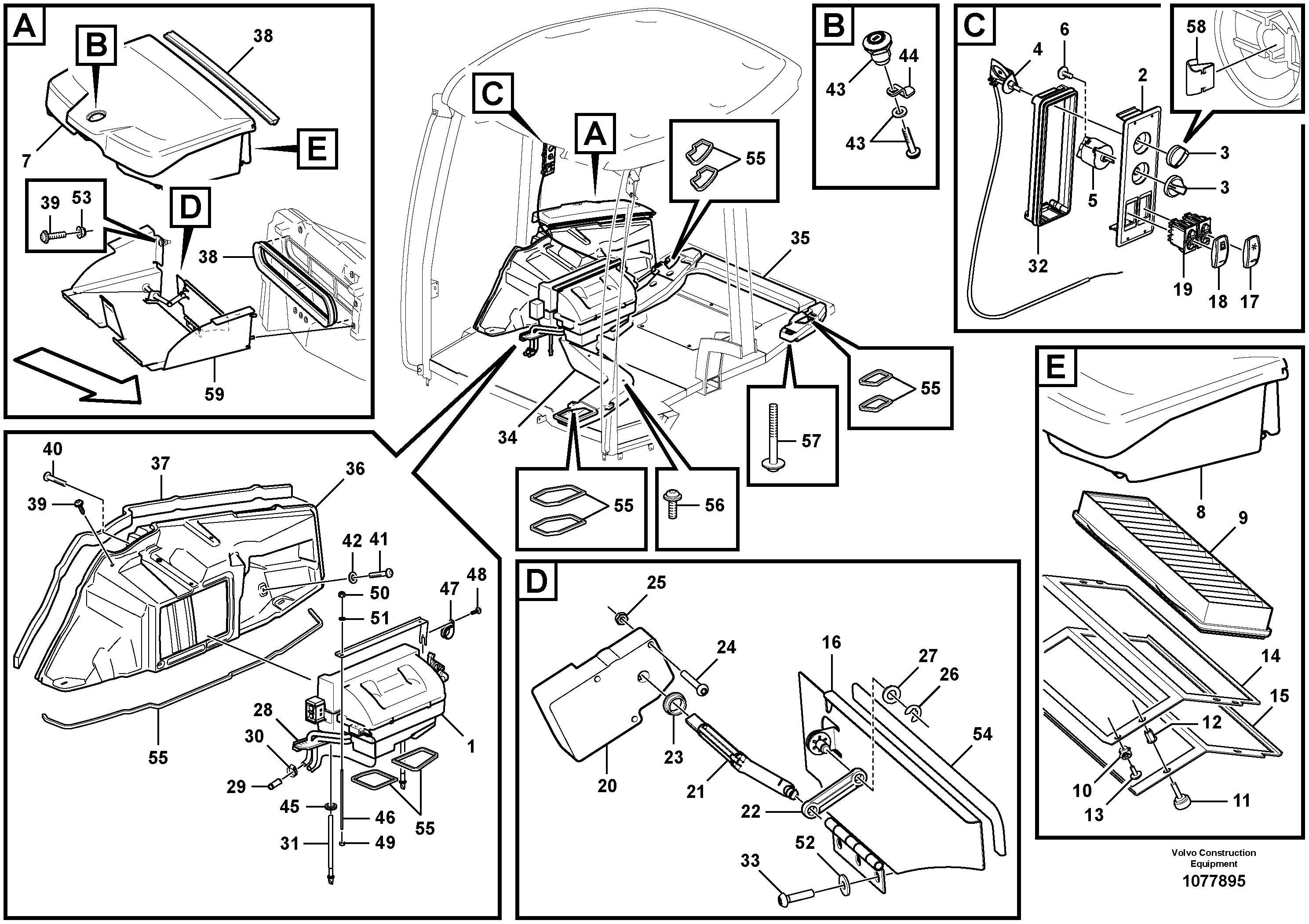 Engine heater VOE971510 VOLVO