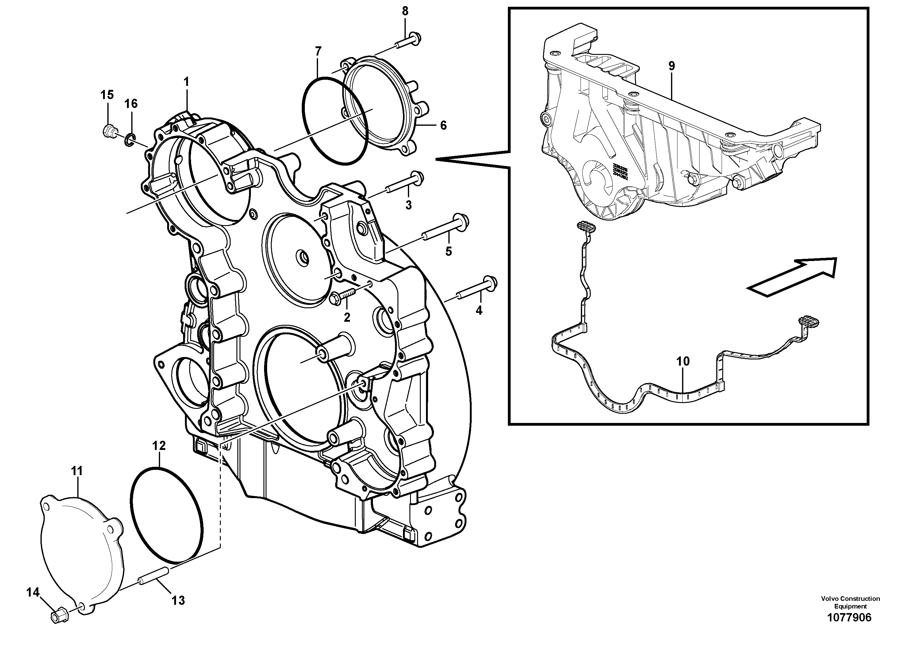 Telescopic Arm VOE21872746 VOLVO