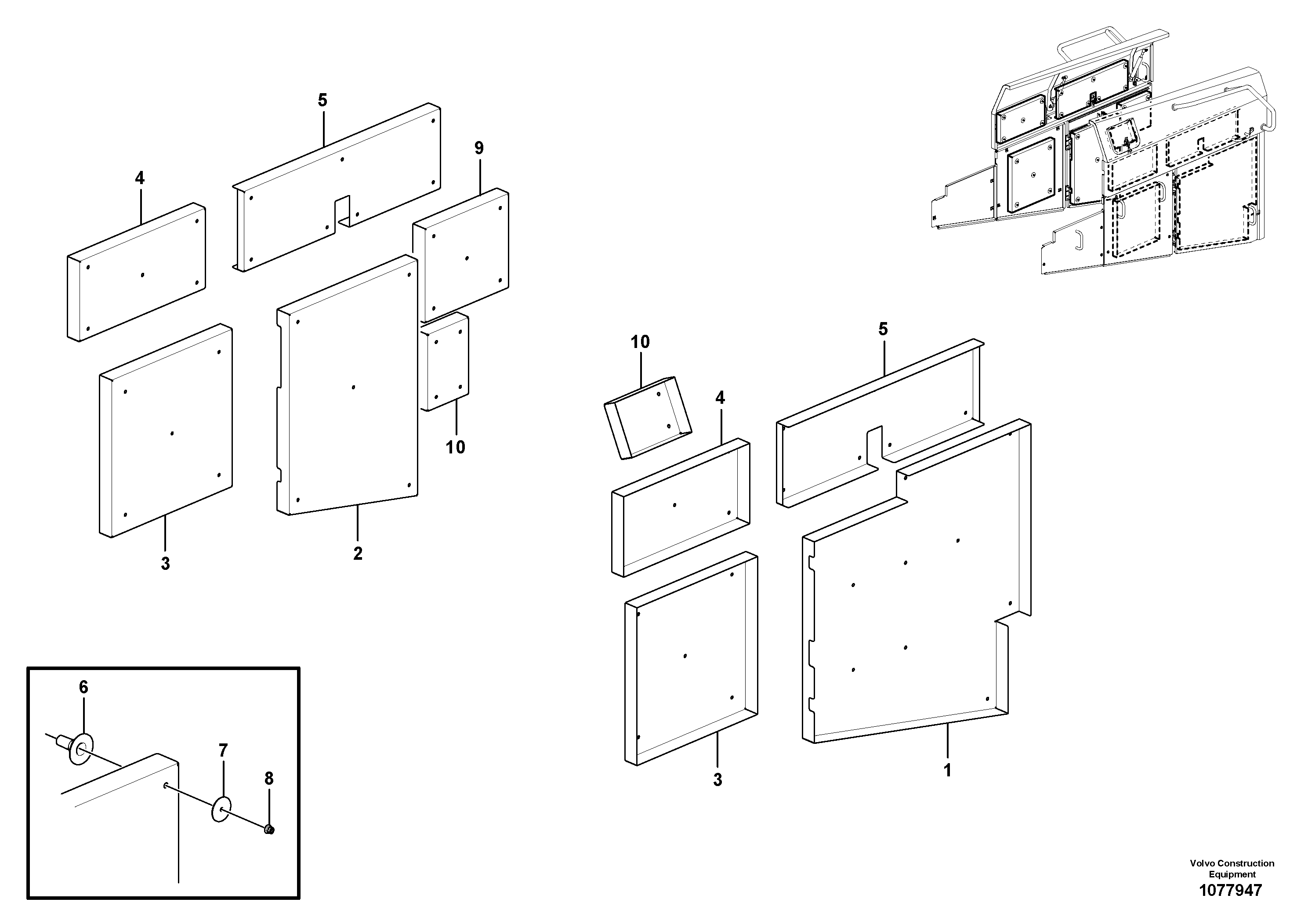 Tab Washer VOE16851490 VOLVO