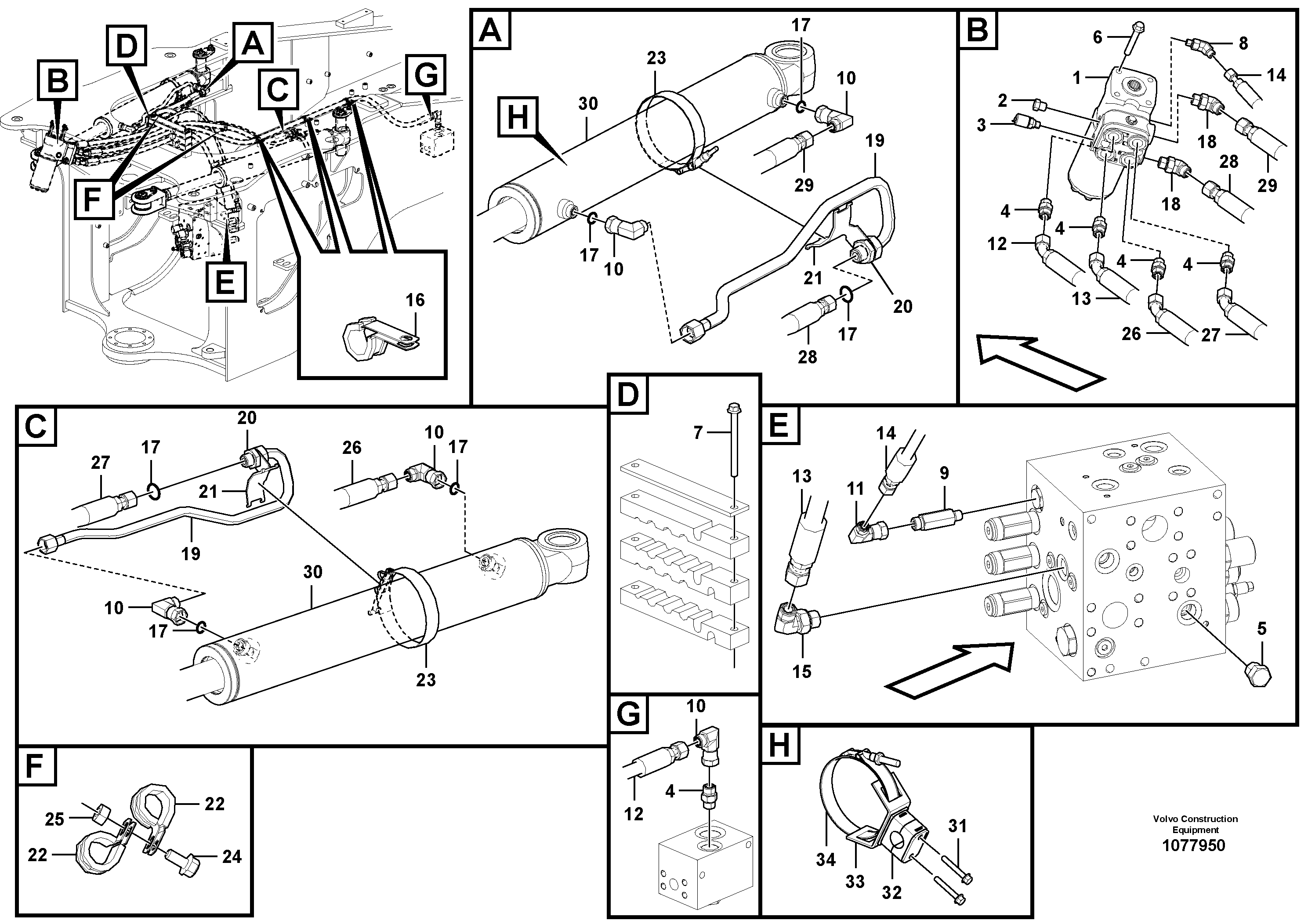 Timing gear casing VOE15800296 VOLVO