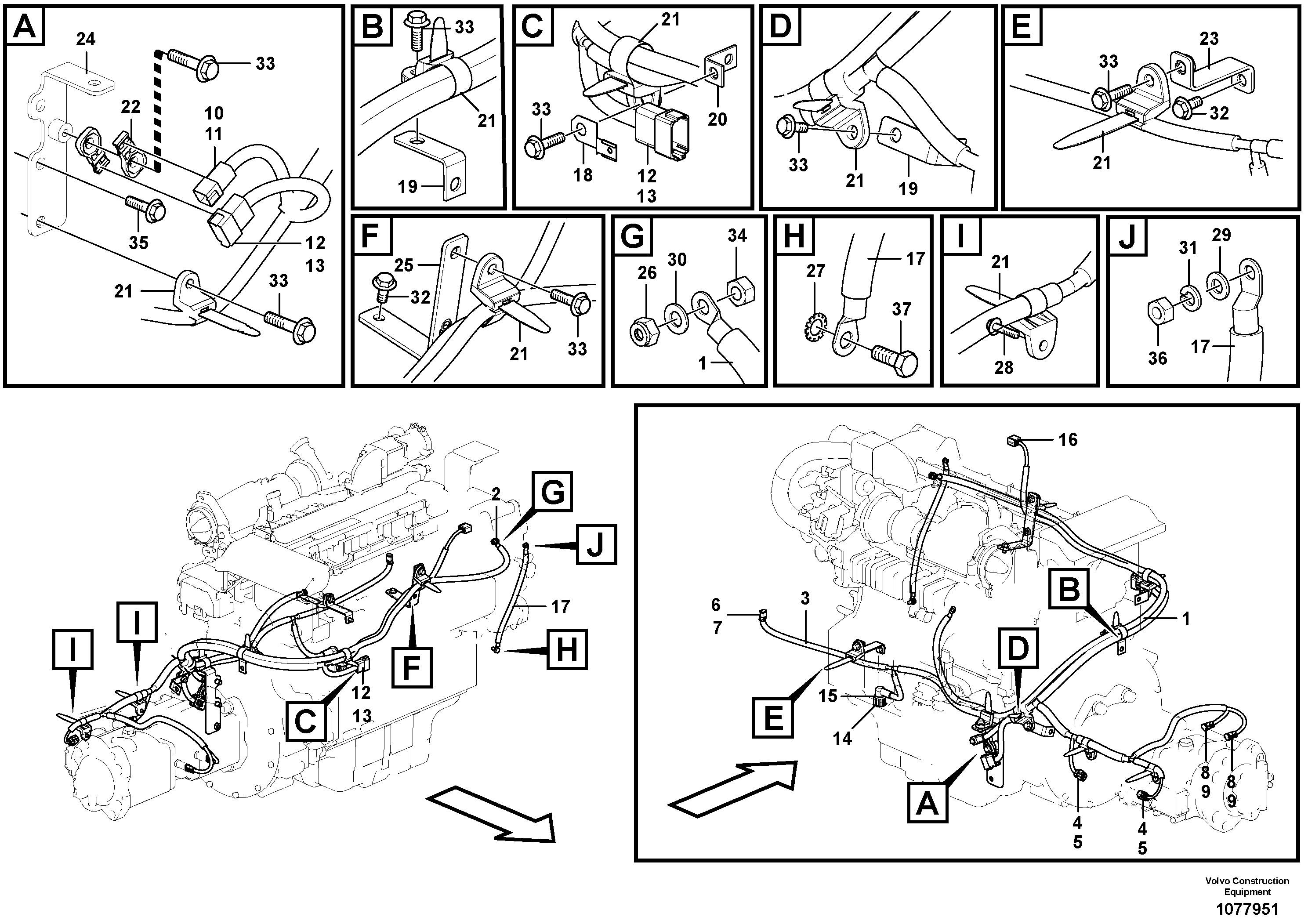 Support Leg VOE14657477 VOLVO