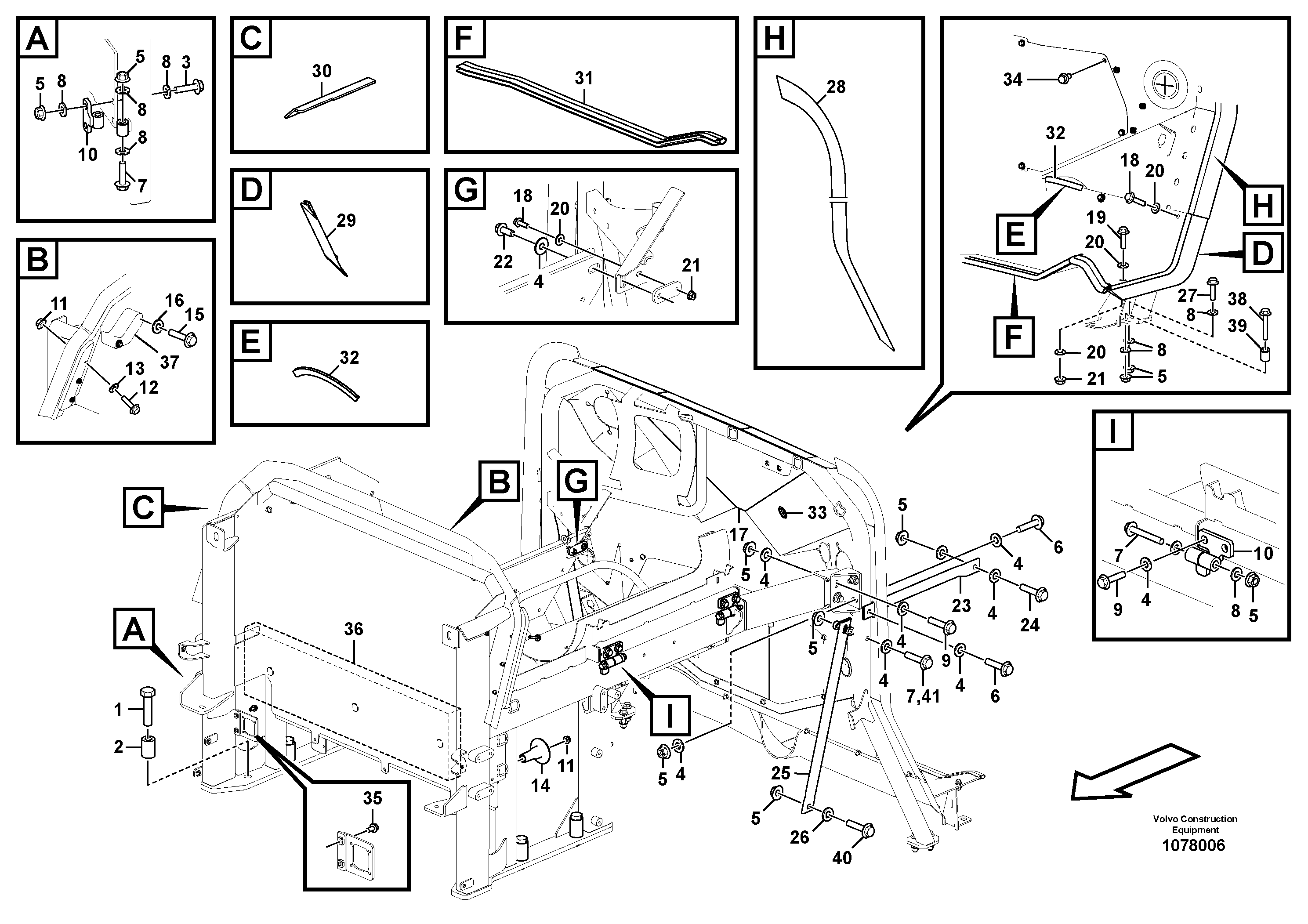 Locking Plate VOE15161902 VOLVO