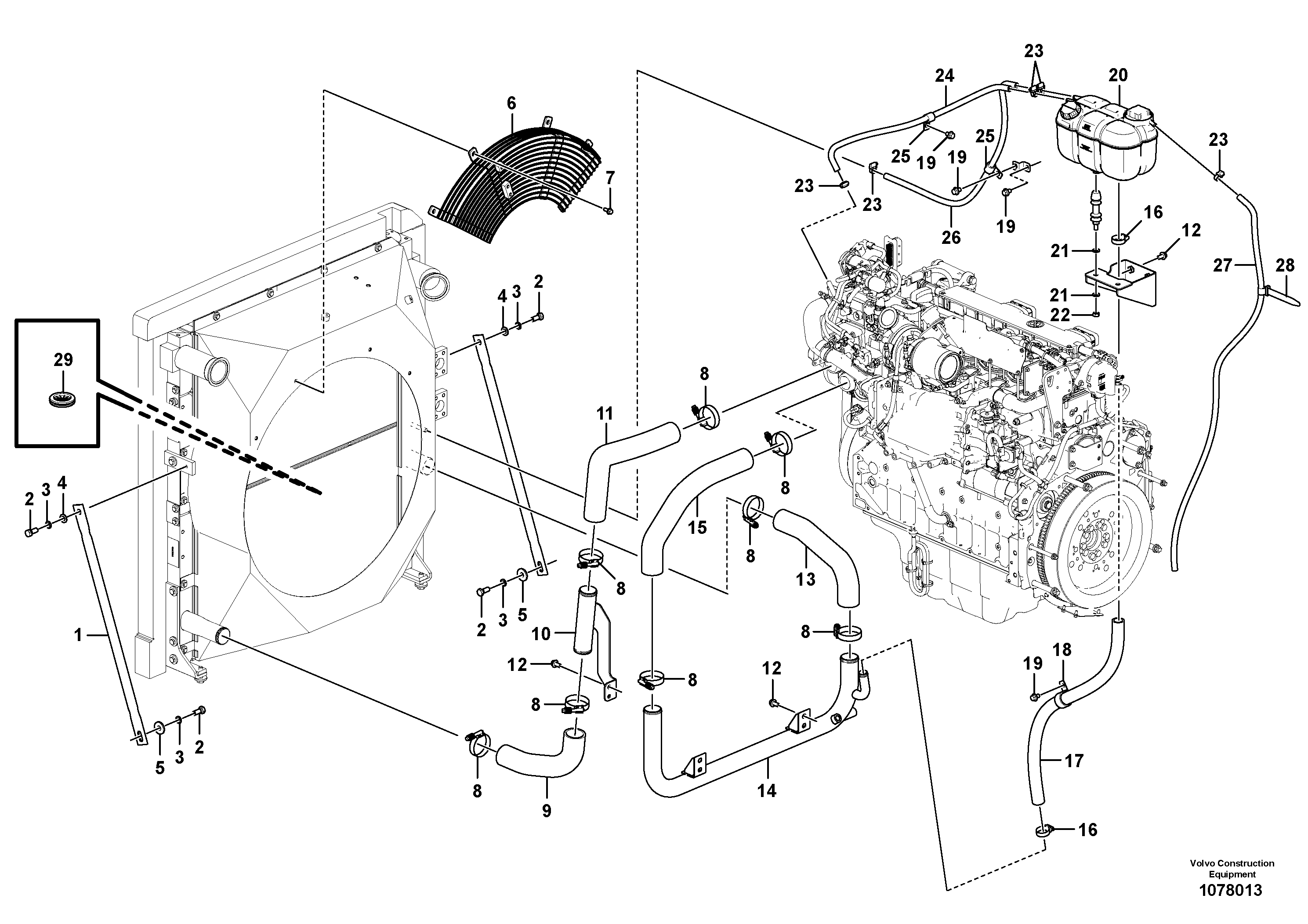 Spltr Housing VOE14679809 VOLVO