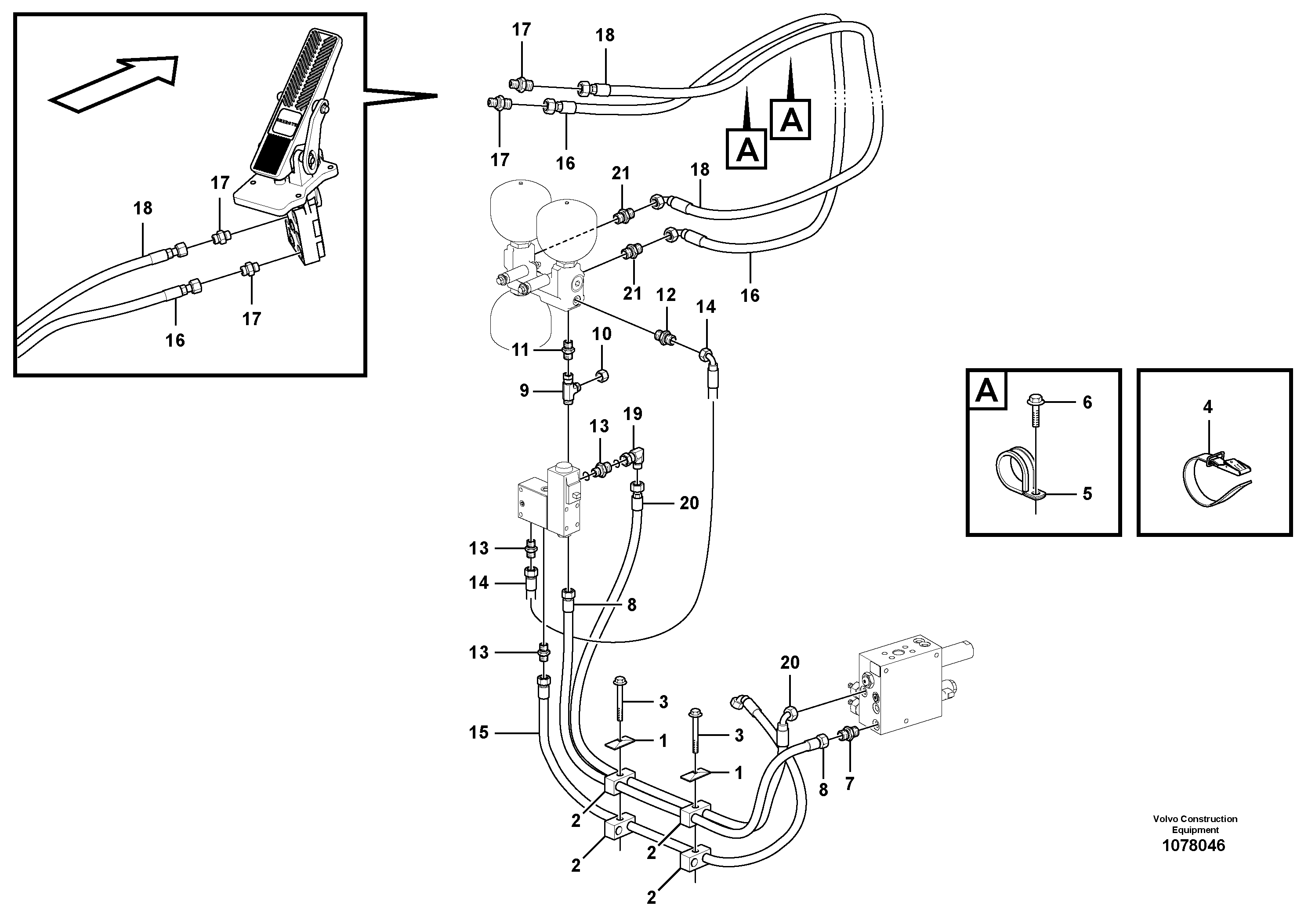 Timing gear casing VOE936418 VOLVO