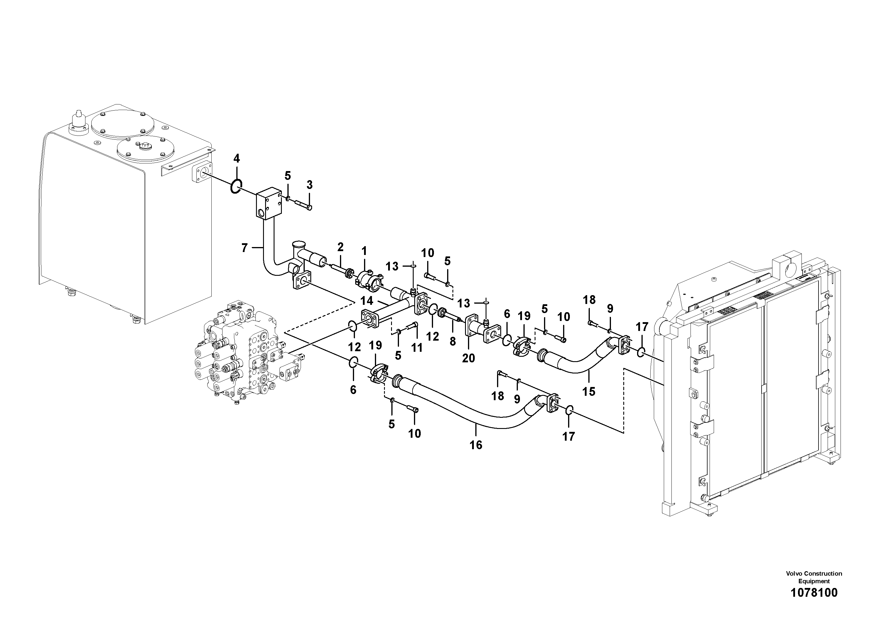 Press. lim. valve VOE14650176 VOLVO