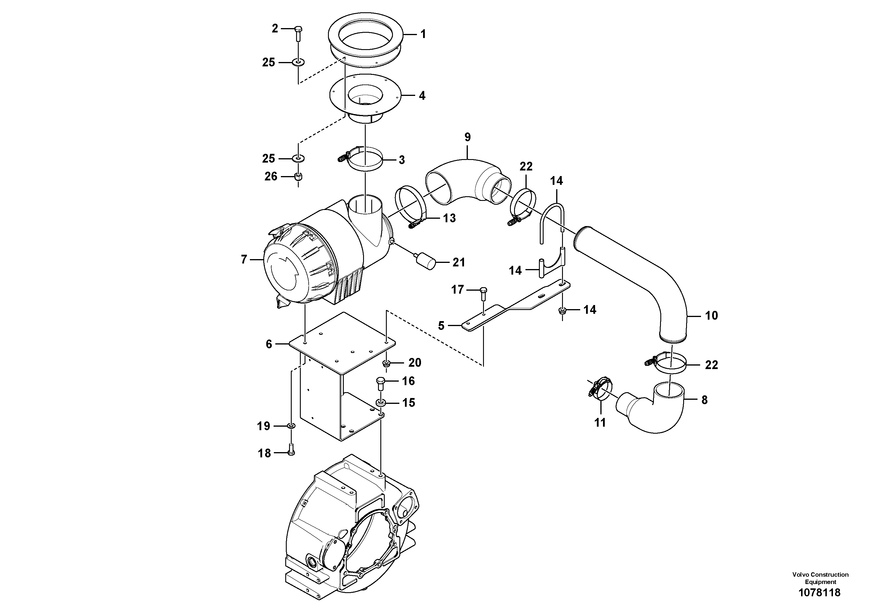 Tooth Belt RM43908557 VOLVO