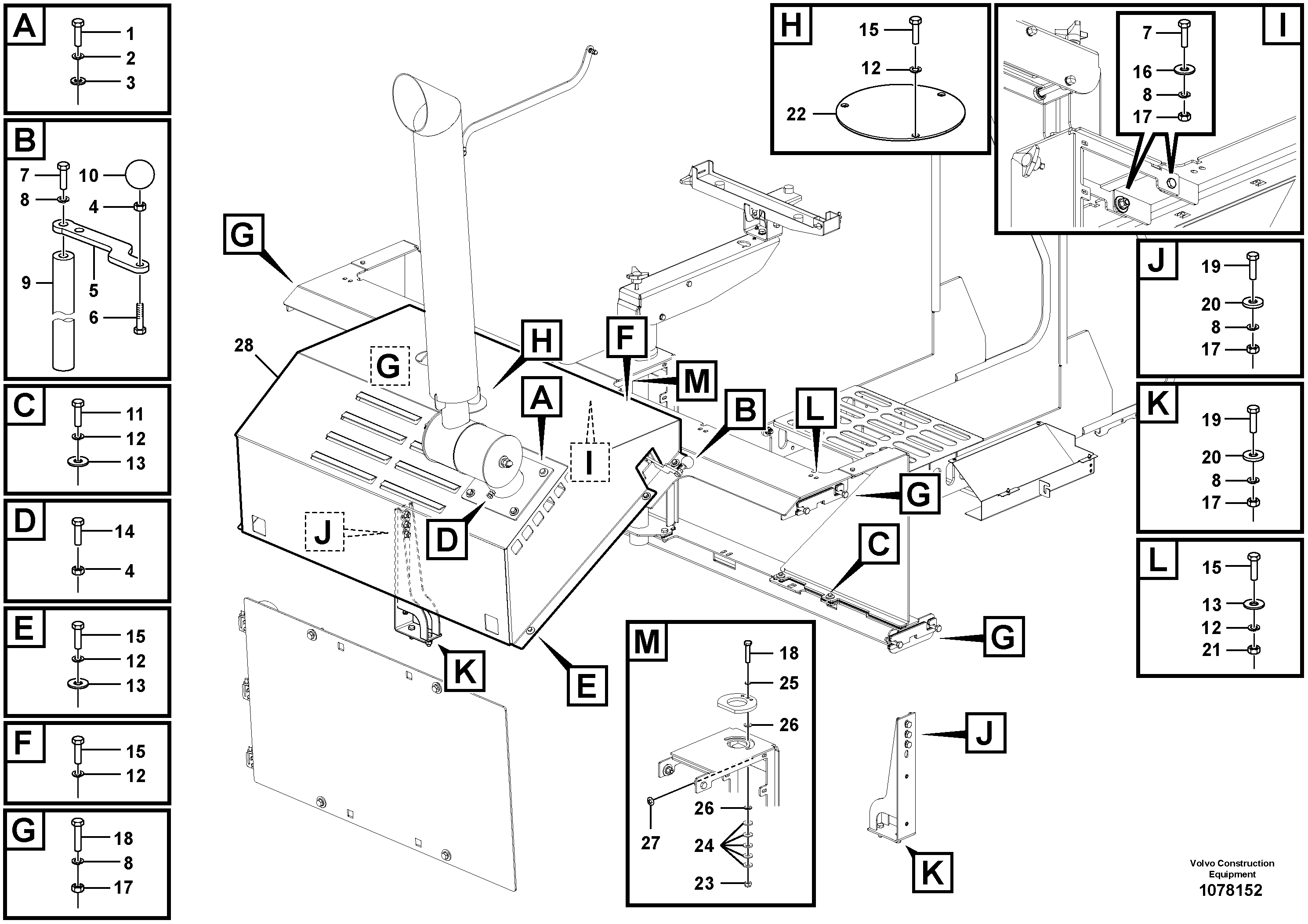 Mounting rail RM96718879 VOLVO