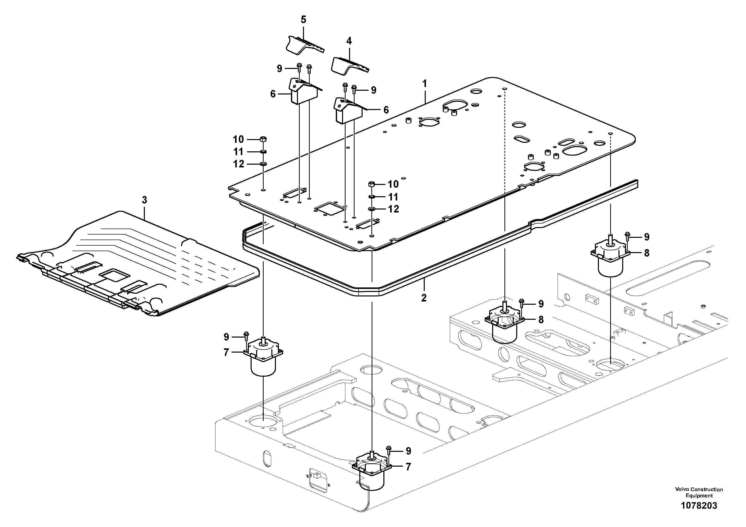 Rec.housing VOE14692897 VOLVO