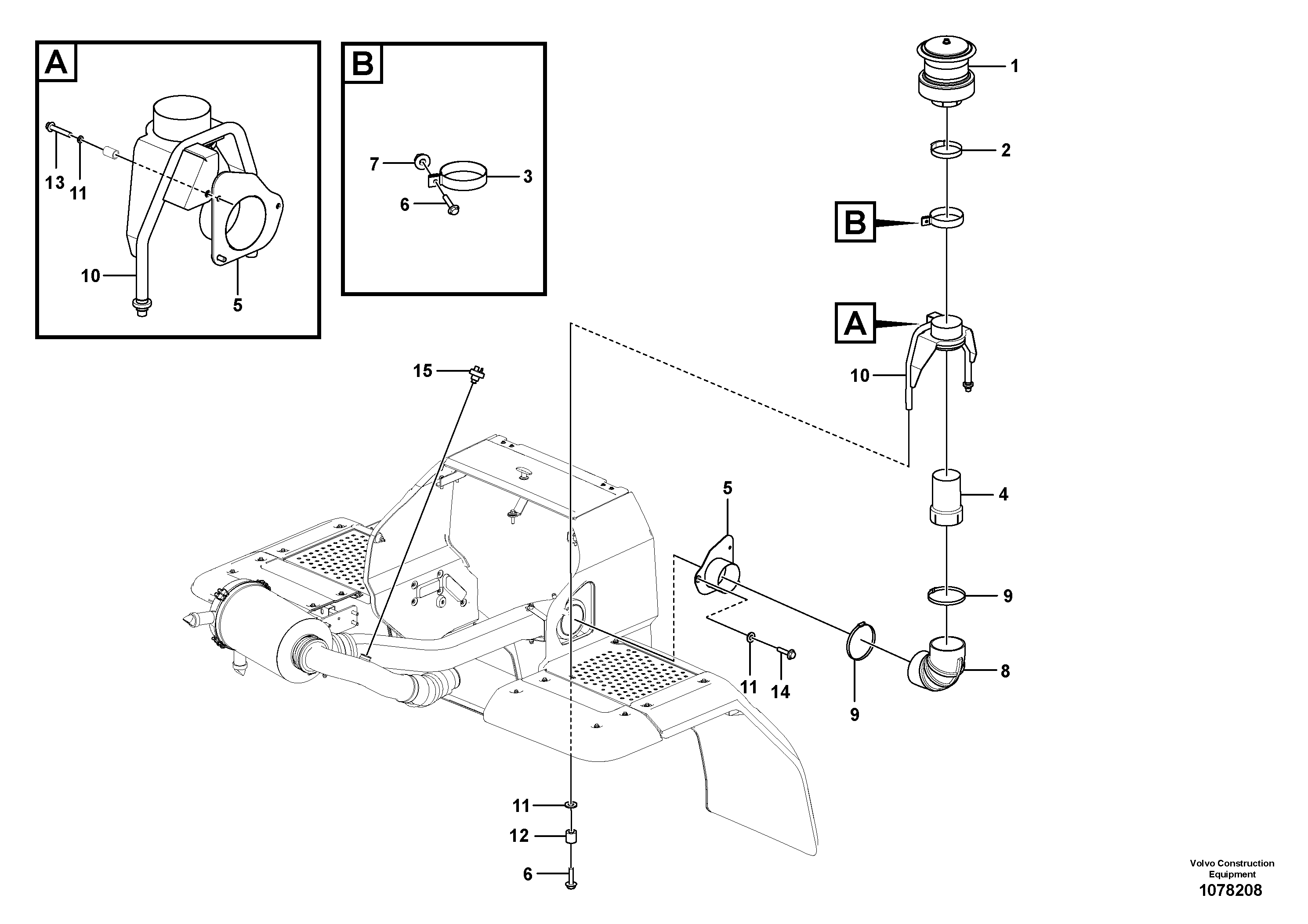 Fork support VOE16860768 VOLVO