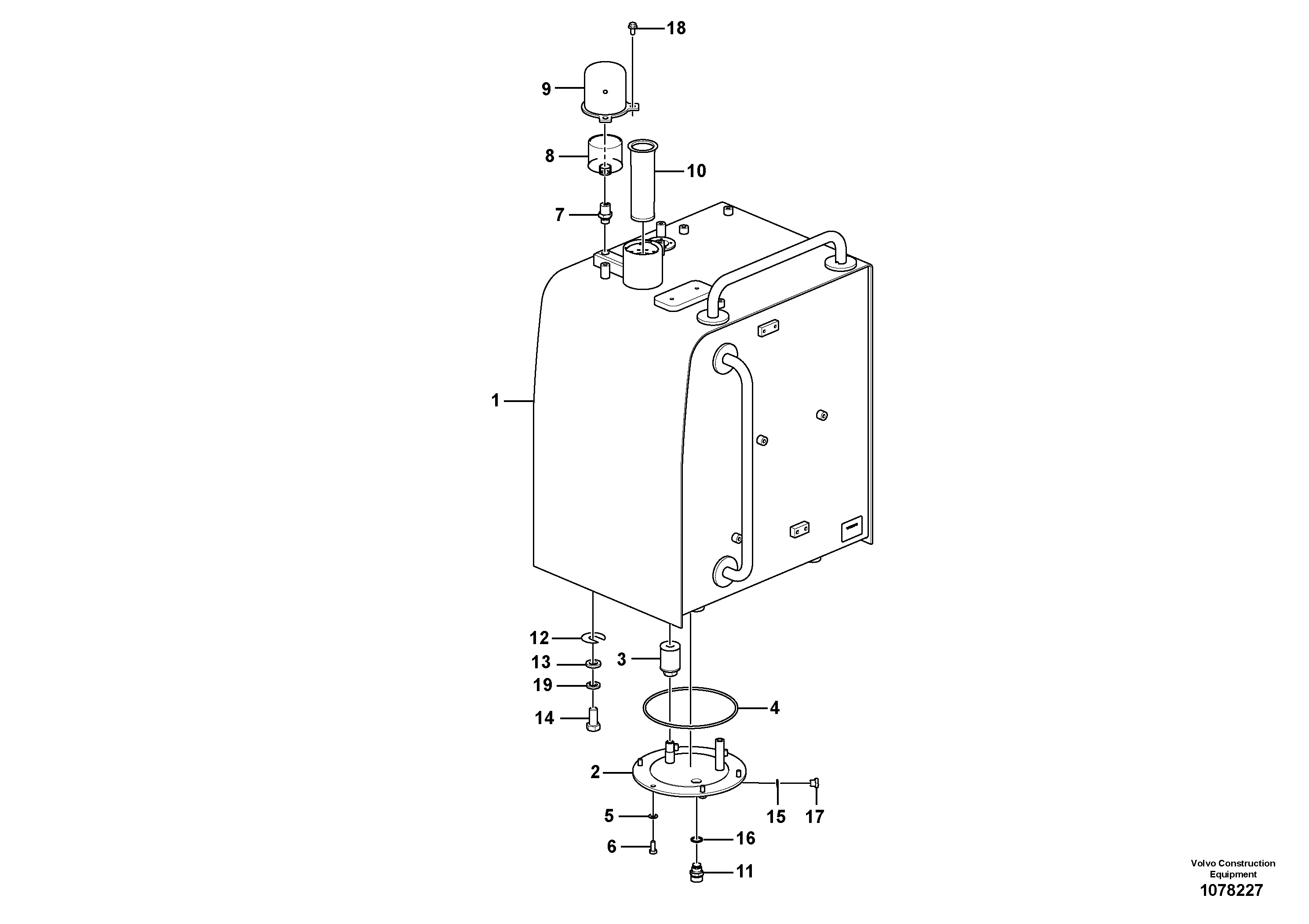 Coal Bucket VOE14707154 VOLVO