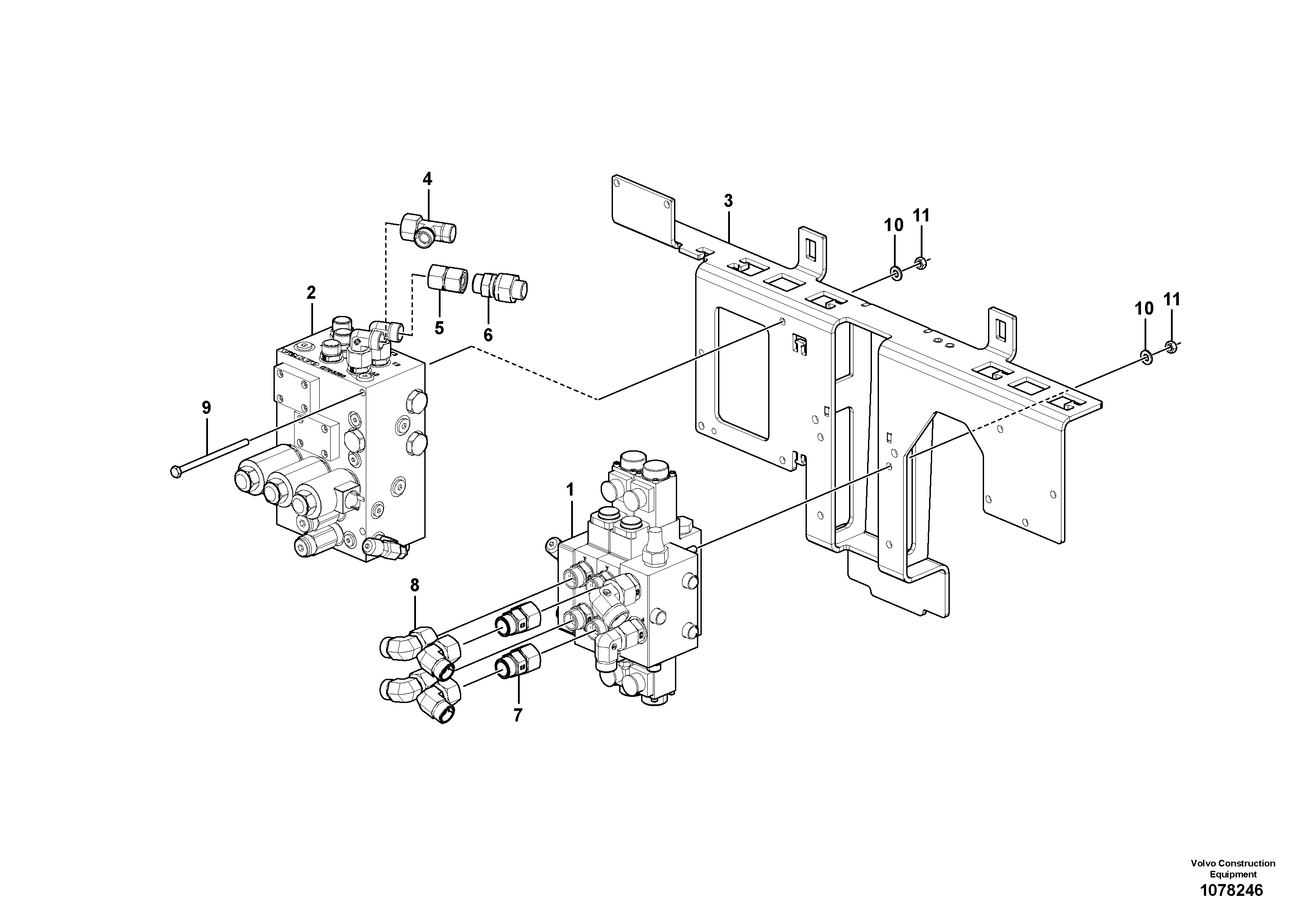 Adapter Kit VOE12801607 VOLVO