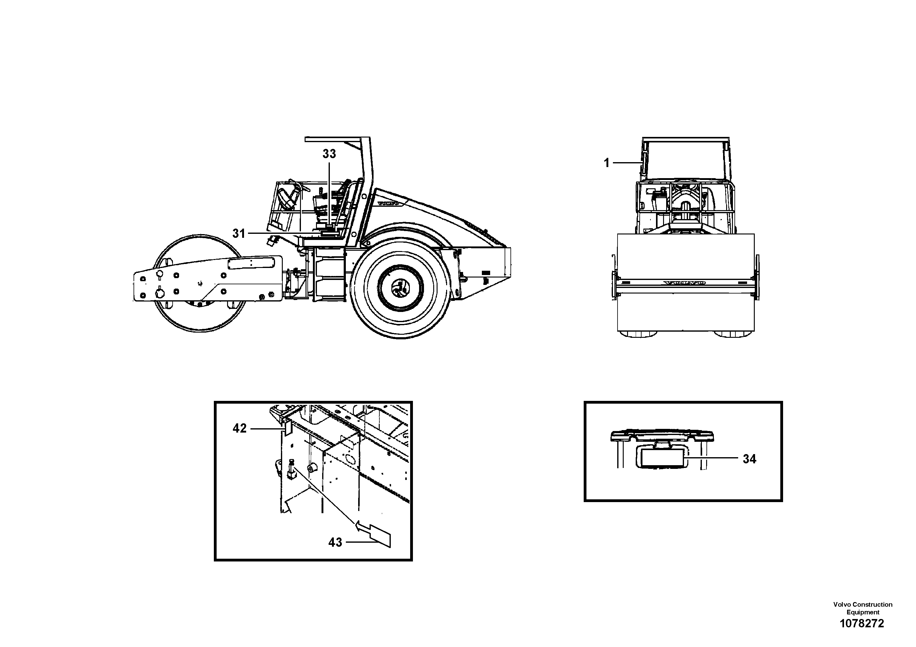 Cylinder Bolt VOE12762503 VOLVO