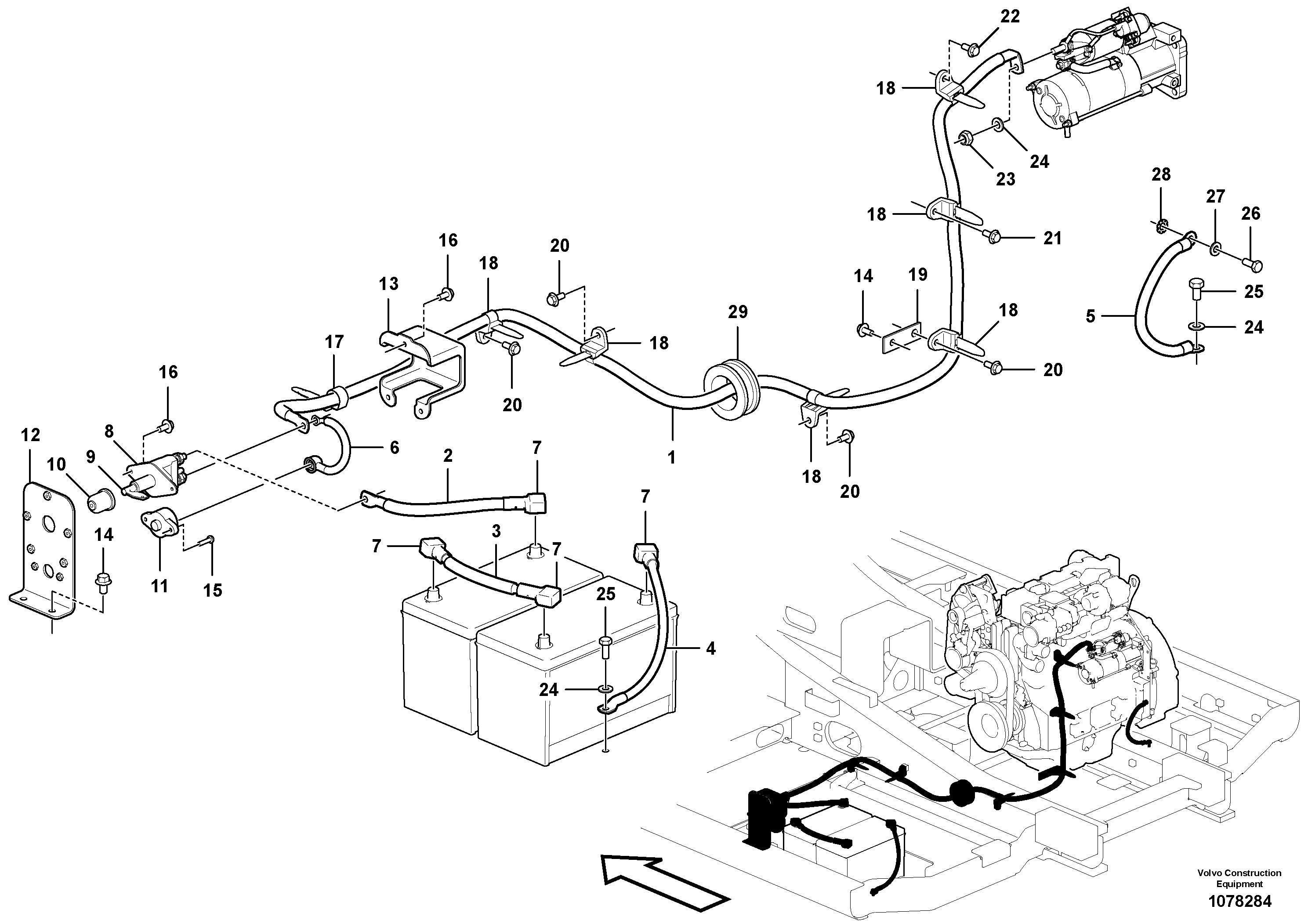 Brush Bearing VOE14655780 VOLVO