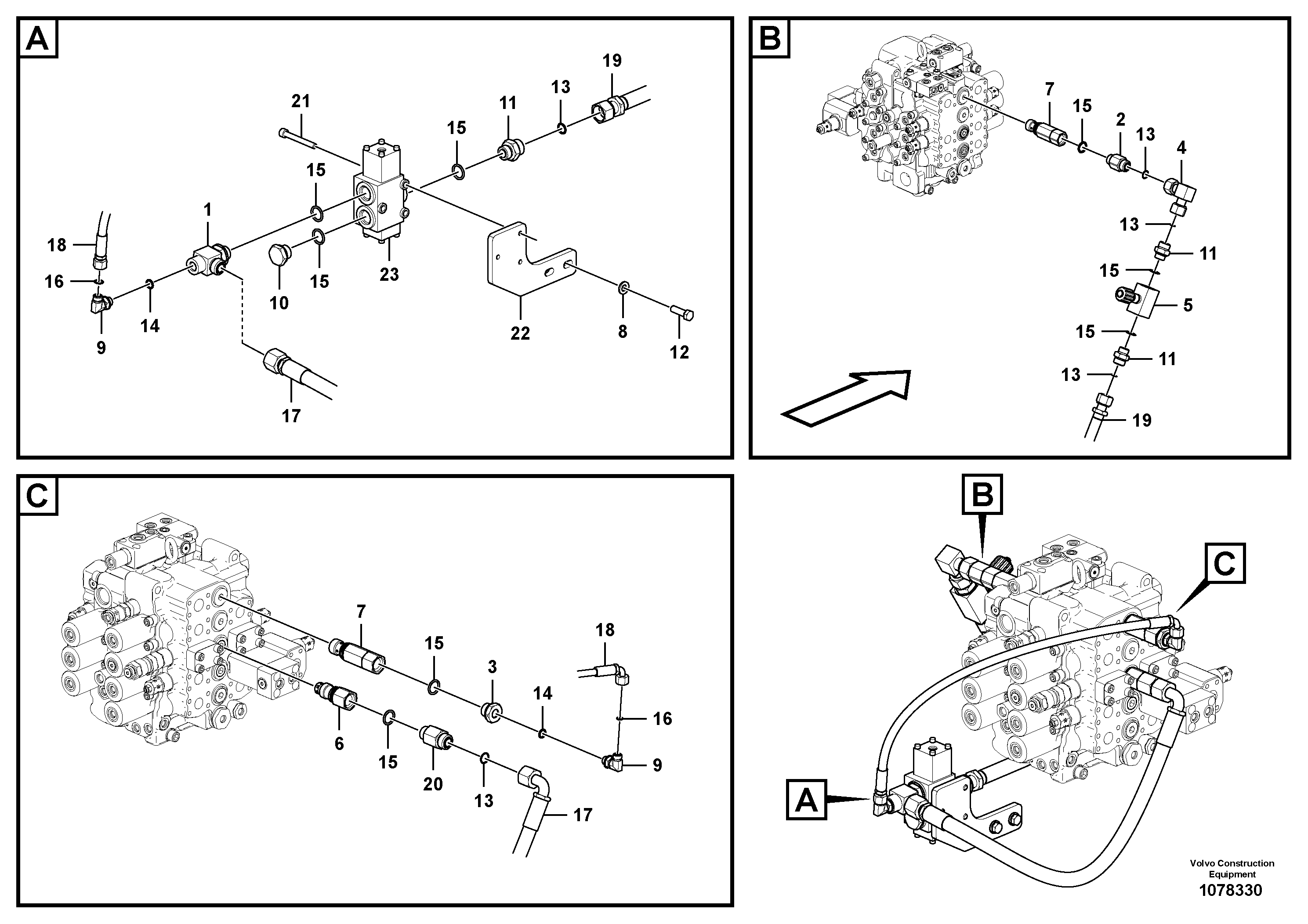 Press. lim. valve VOE14657649 VOLVO