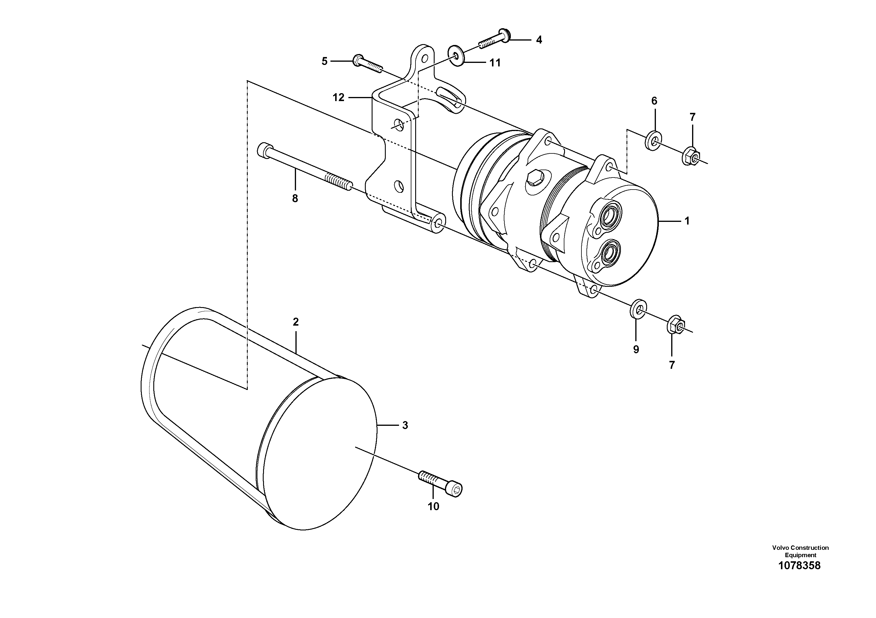 Reversing Valve VOE15221052 VOLVO