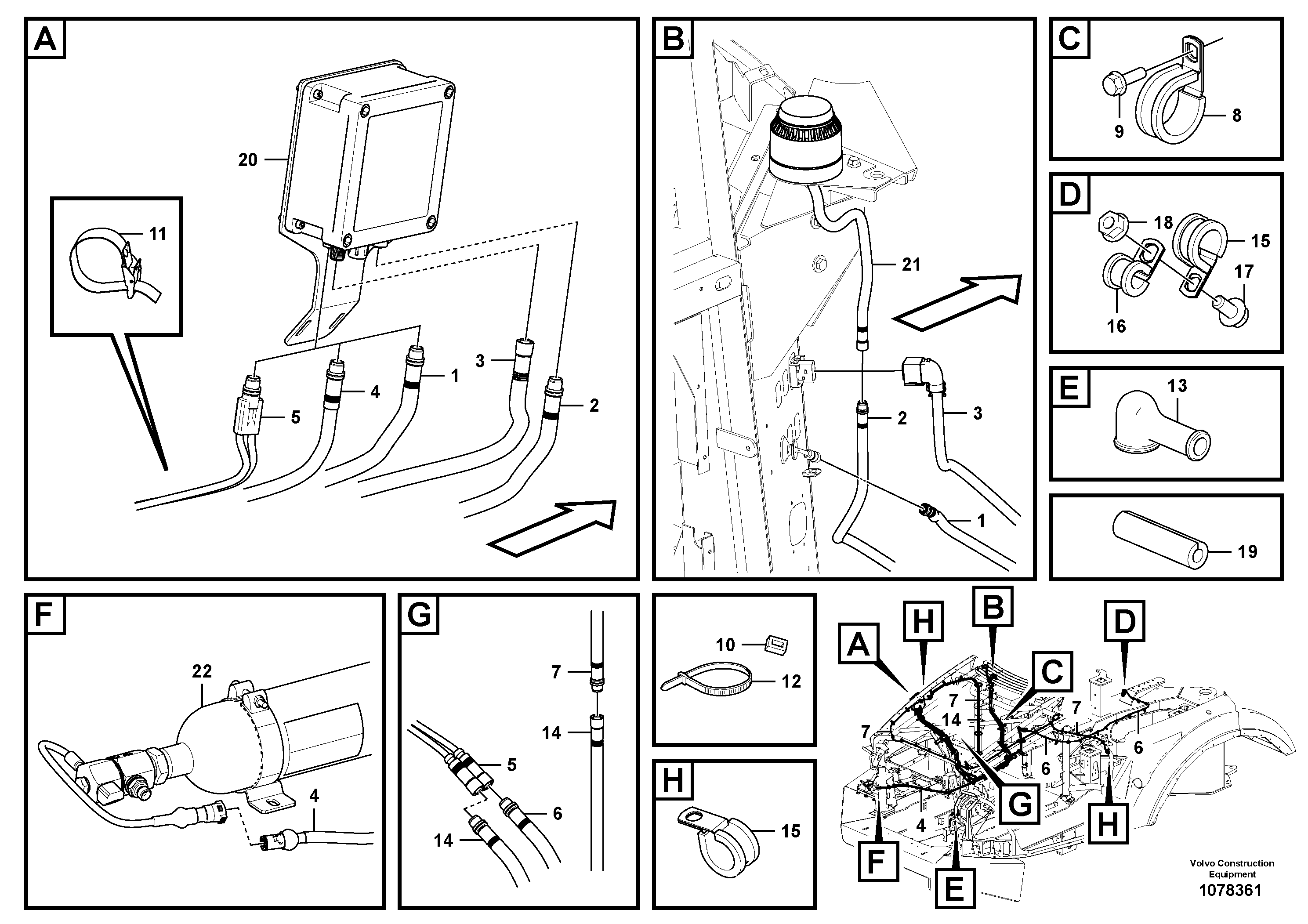 Cable VOE17434502 VOLVO