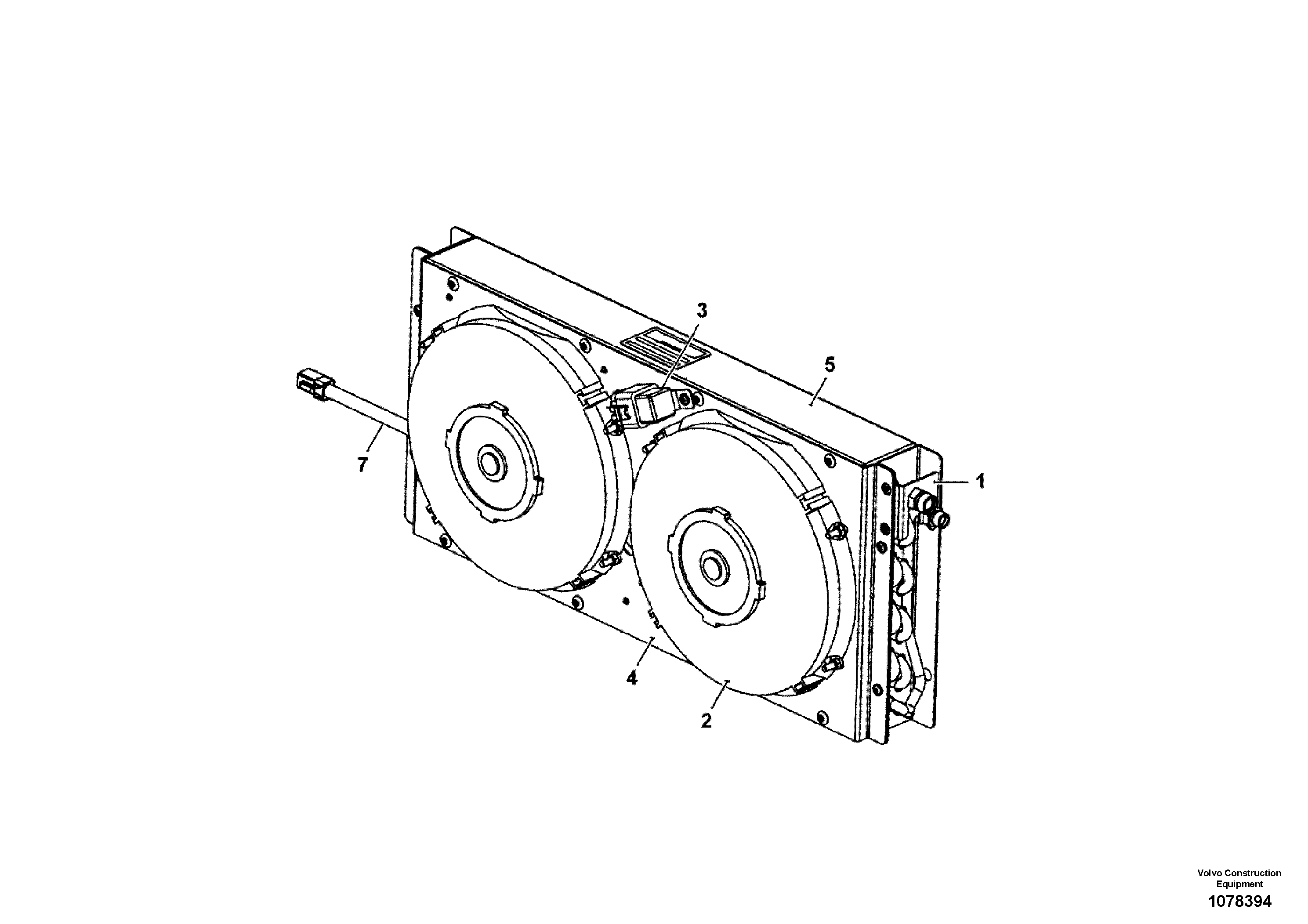 Brush ledge VOE17209657 VOLVO