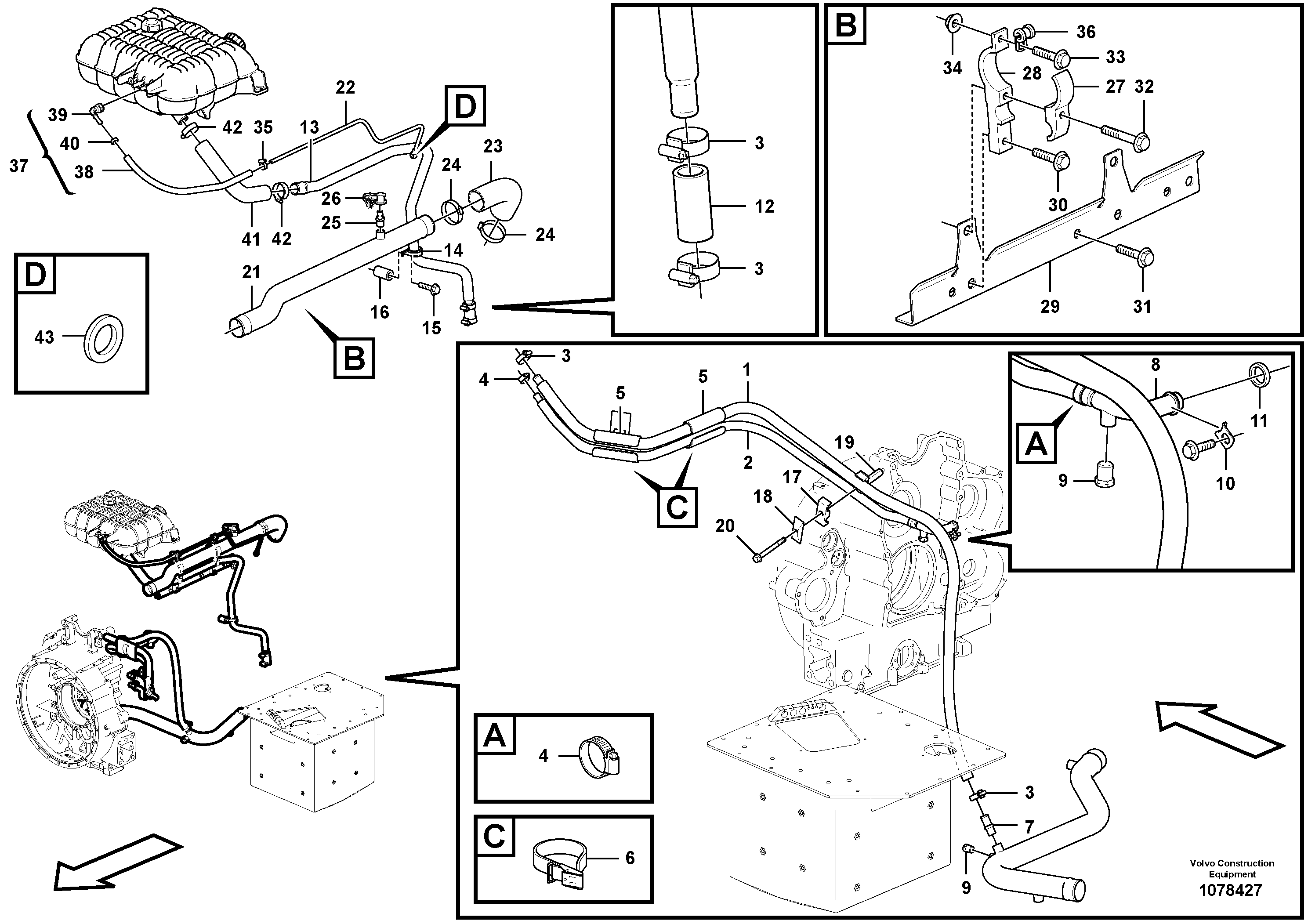Plate - Battery - Switch VOE16856441 VOLVO