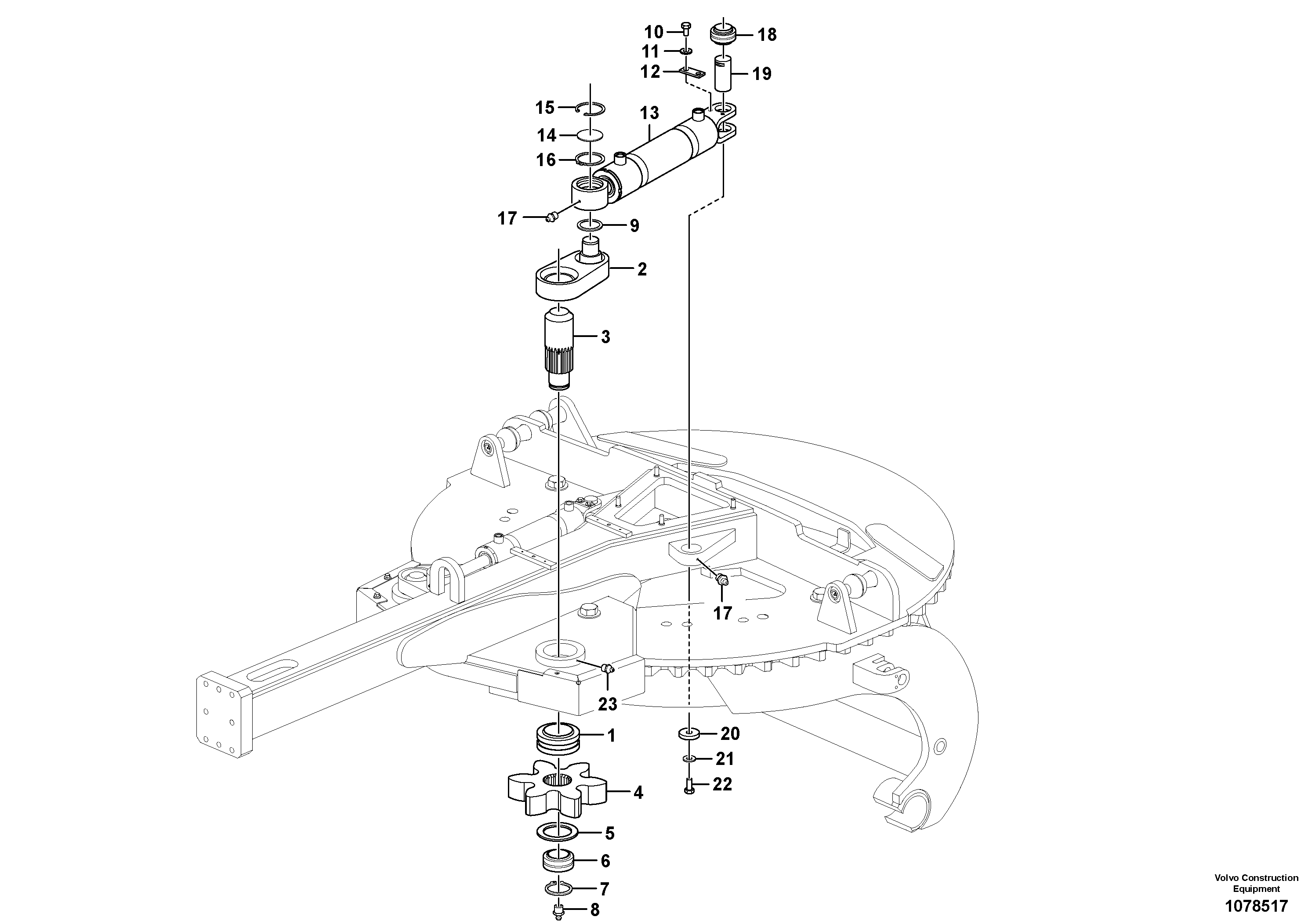 Base Cover VOE15419429 VOLVO