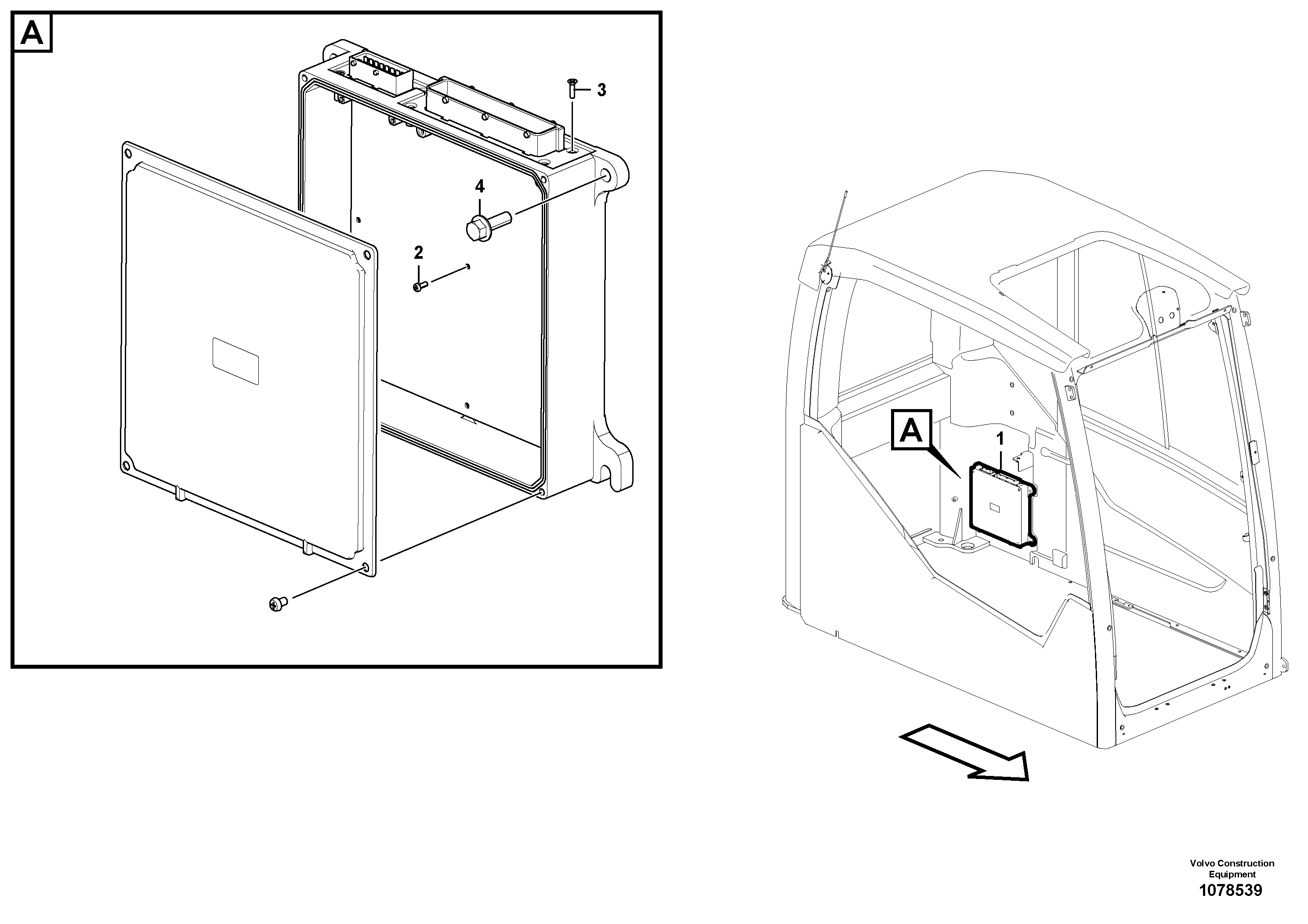 Cros recessed VOE60113731 VOLVO