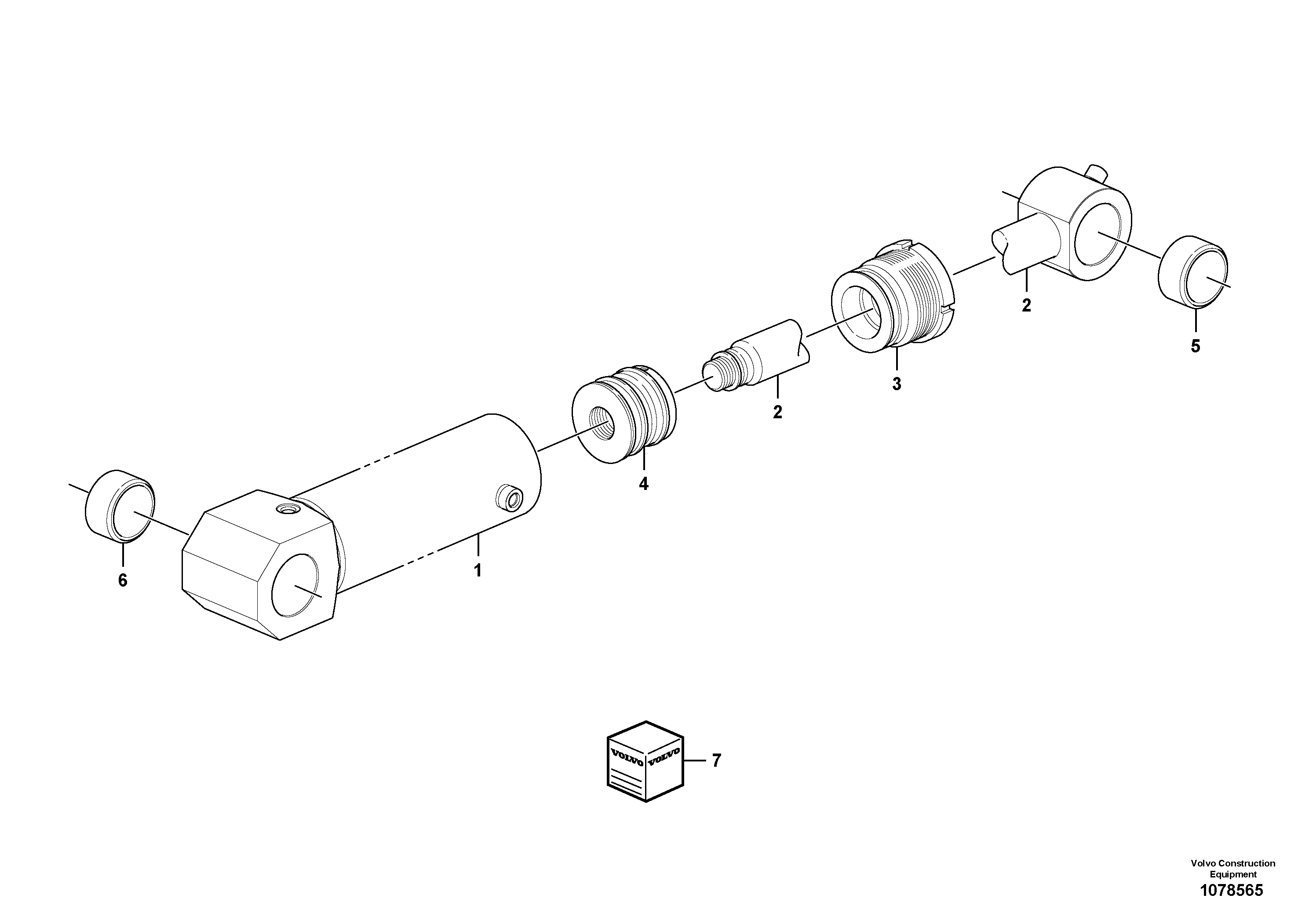 Safety Bolt VOE17428720 VOLVO