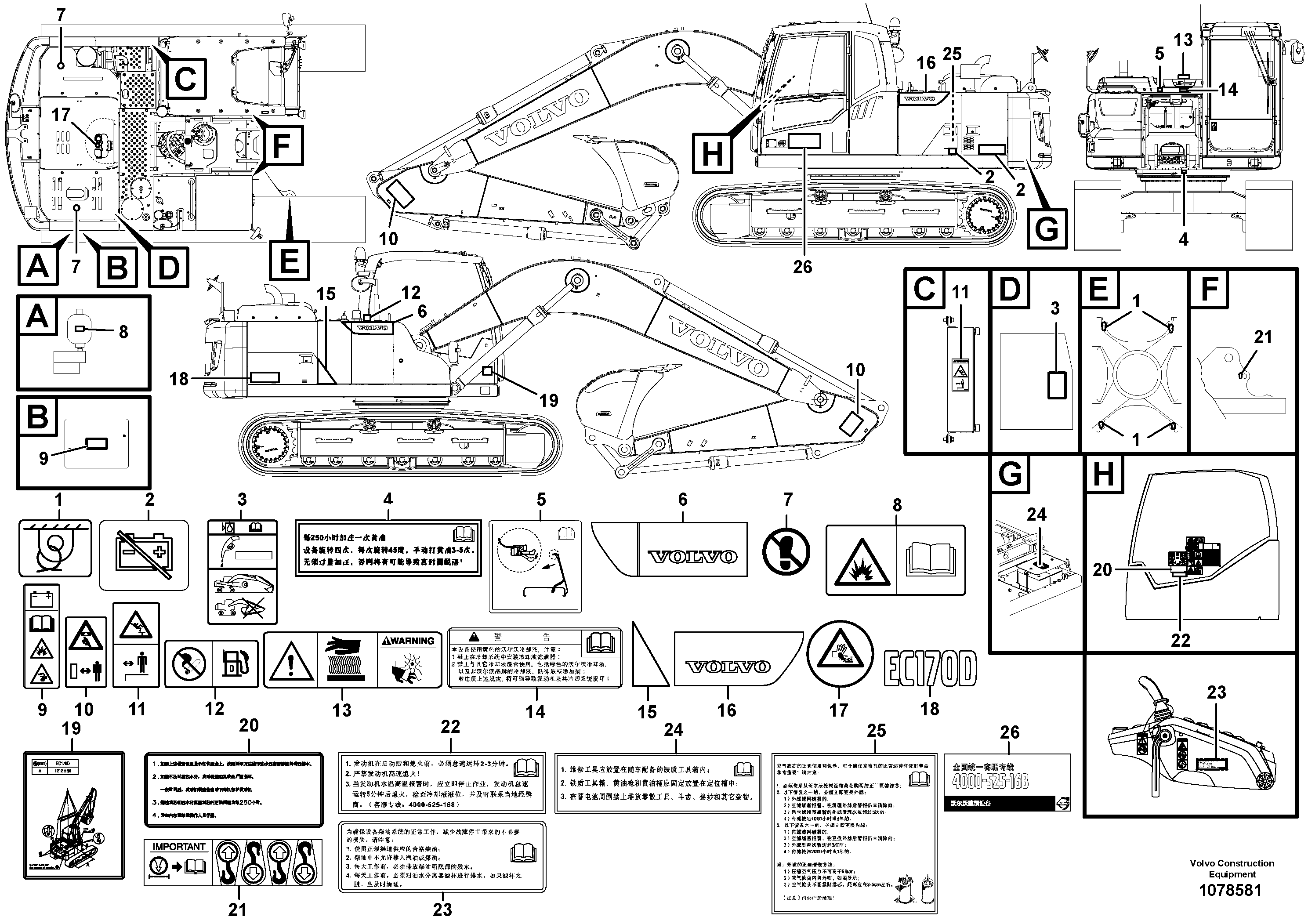 Cylinder Block VOE14695062 VOLVO